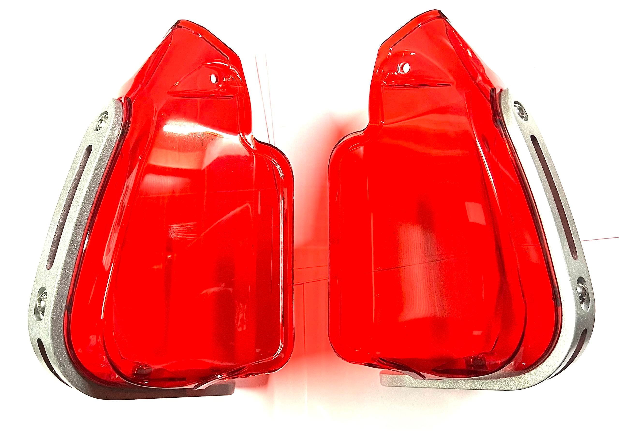 MIKANIX Universal Hand Guard Brake/Clutch Lever Guard Protector/Wind Deflector for All Bikes (Pack of 2)