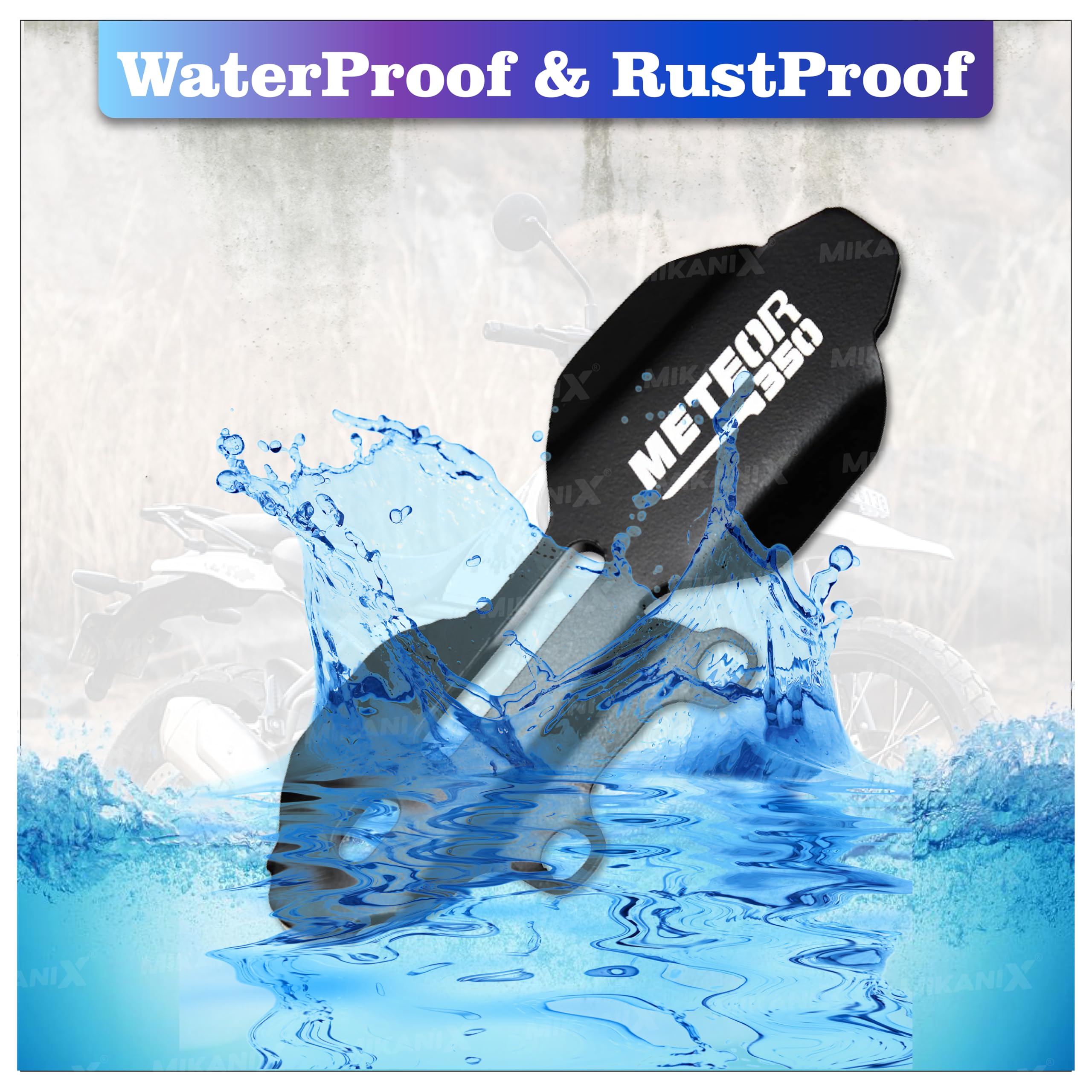 OBEROI'S TRADERS Premium Rear Master Cylinder Guard Compatible with Royal Enfield Meteor 350