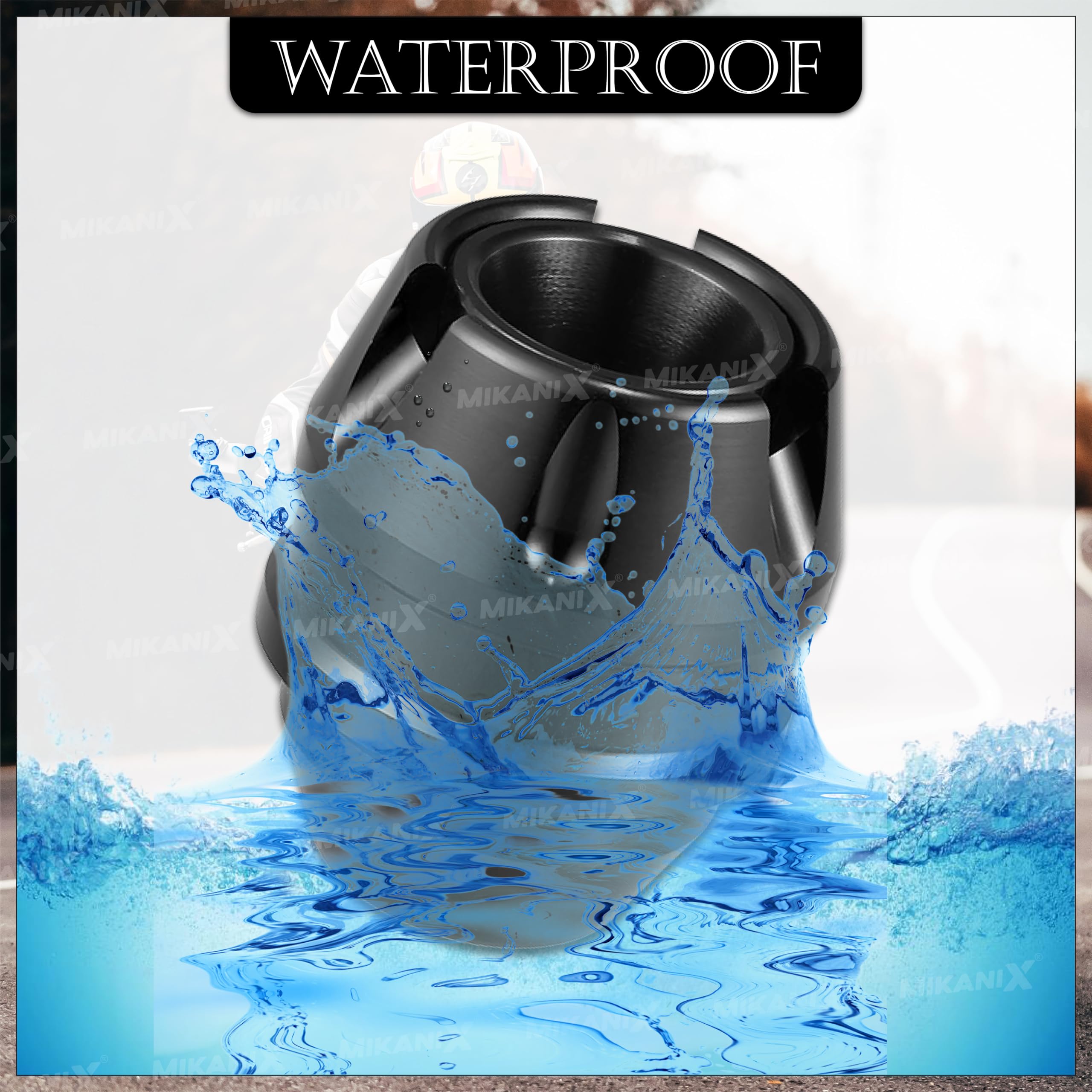 MIKANIX Universal Motorcycle Front Fork Slider | Wheel Frame Slider | Axle Protector Bike Crash Guard for All Bikes