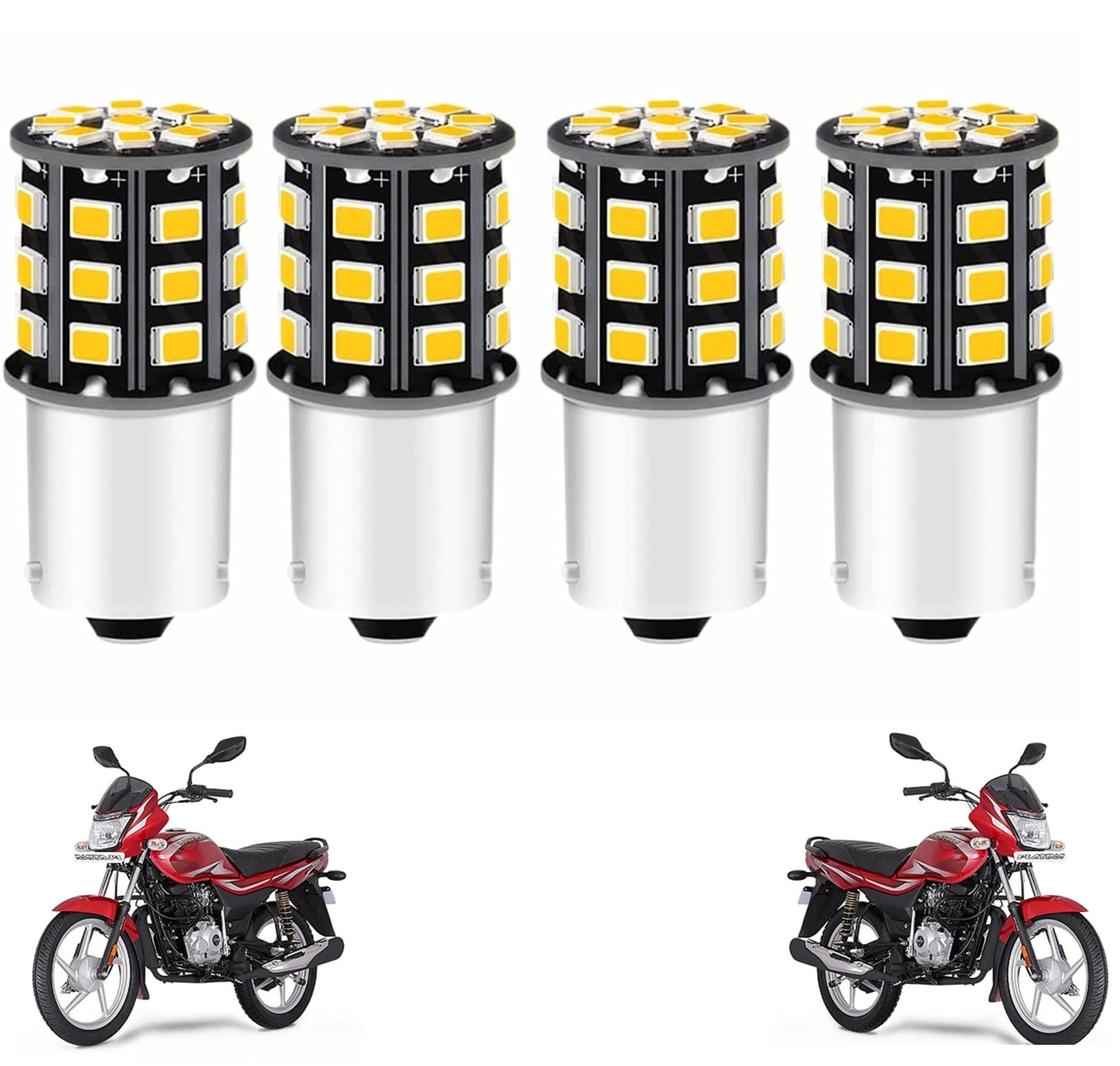 MIKANIX Super Bright 360° Reflecting LED Indicator Light Bulbs Set Of 4