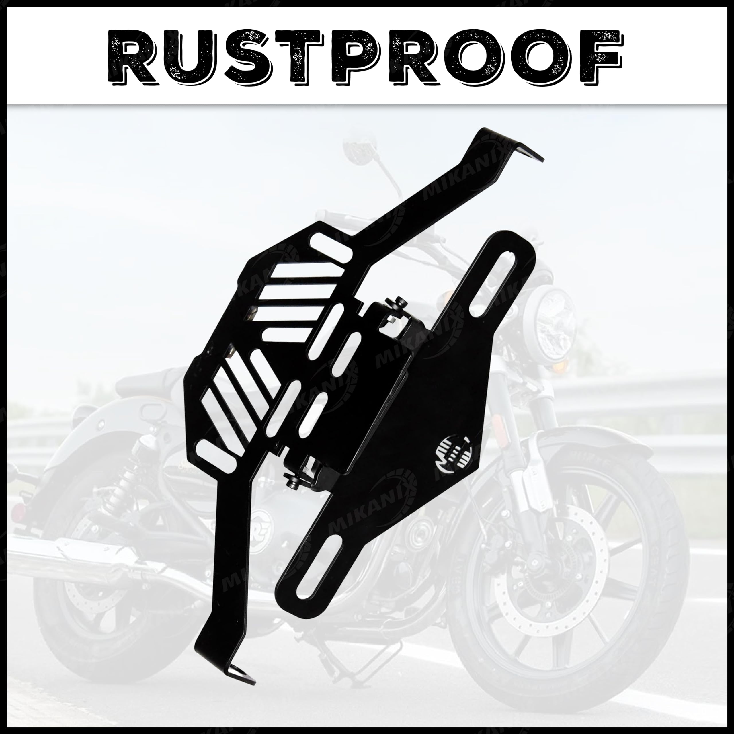 OBEROI'S TRADERS Premium Magnetic Foldable Tail Tidy Number Plate Holder for Universal for All Bikes