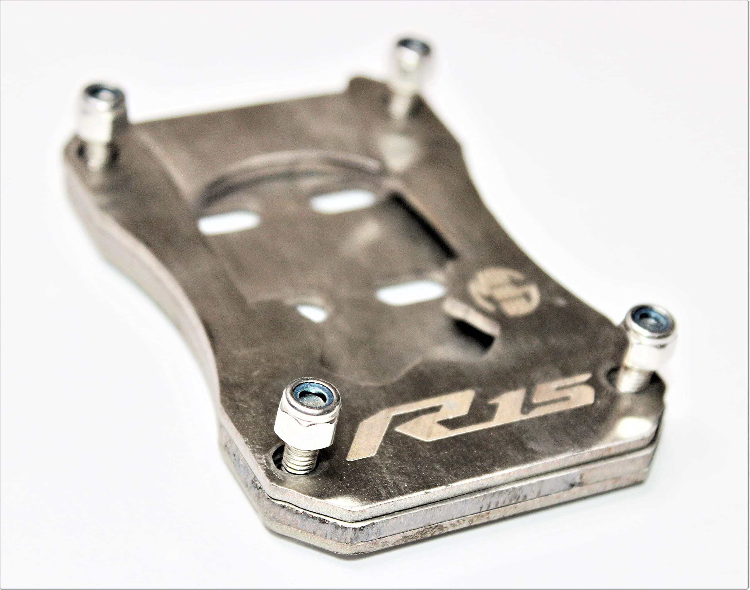 OBEROI'S TRADERS Side Stand Extender Base Stand Holder Compatible for Yamaha R15 V3, R15 V4 and R15M Motorcycles