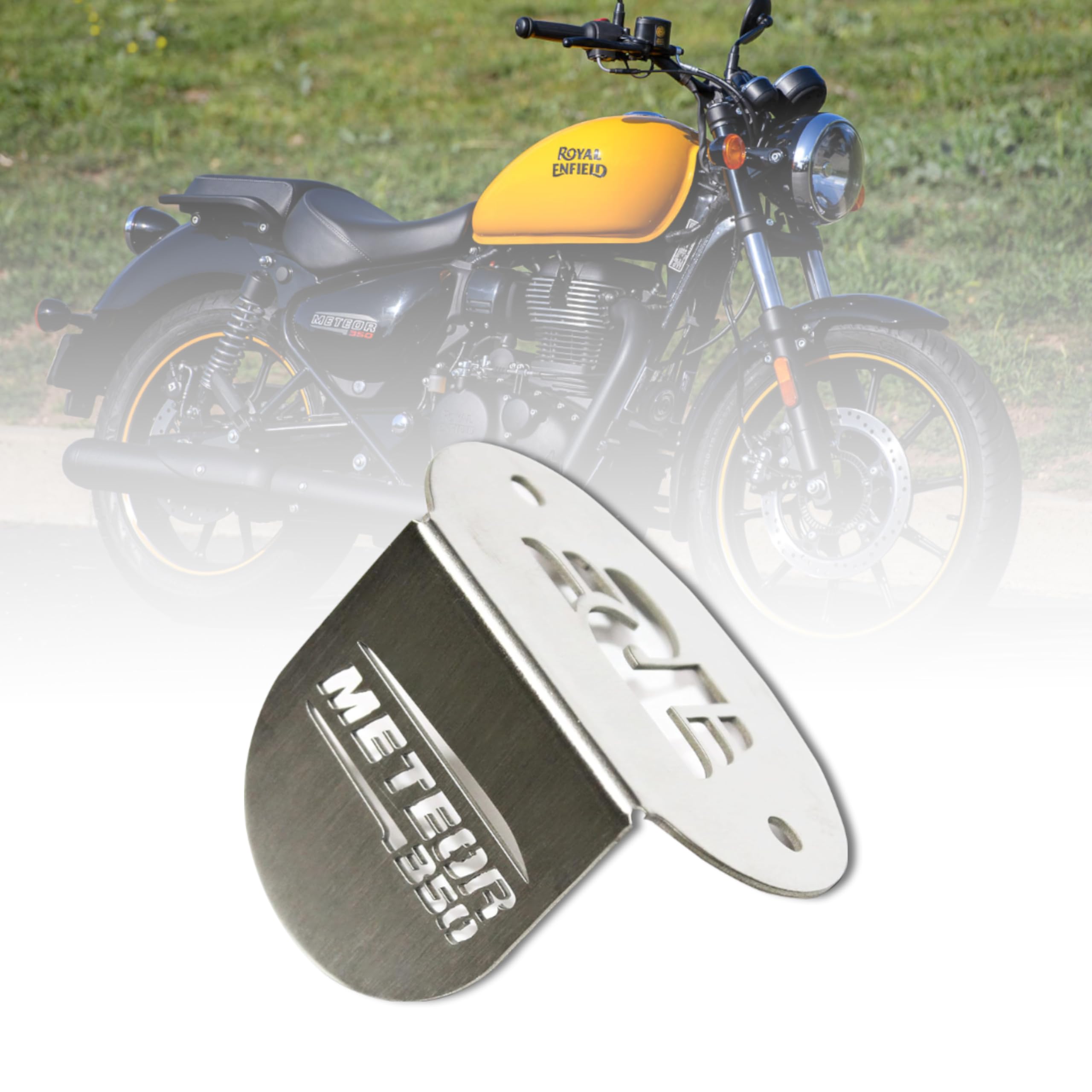 MIKANIX Front Disc Brake Fluid Reservoir Oil Cap | Container Guard Protector Cover Compatible with Royal Enfield Meteor 350