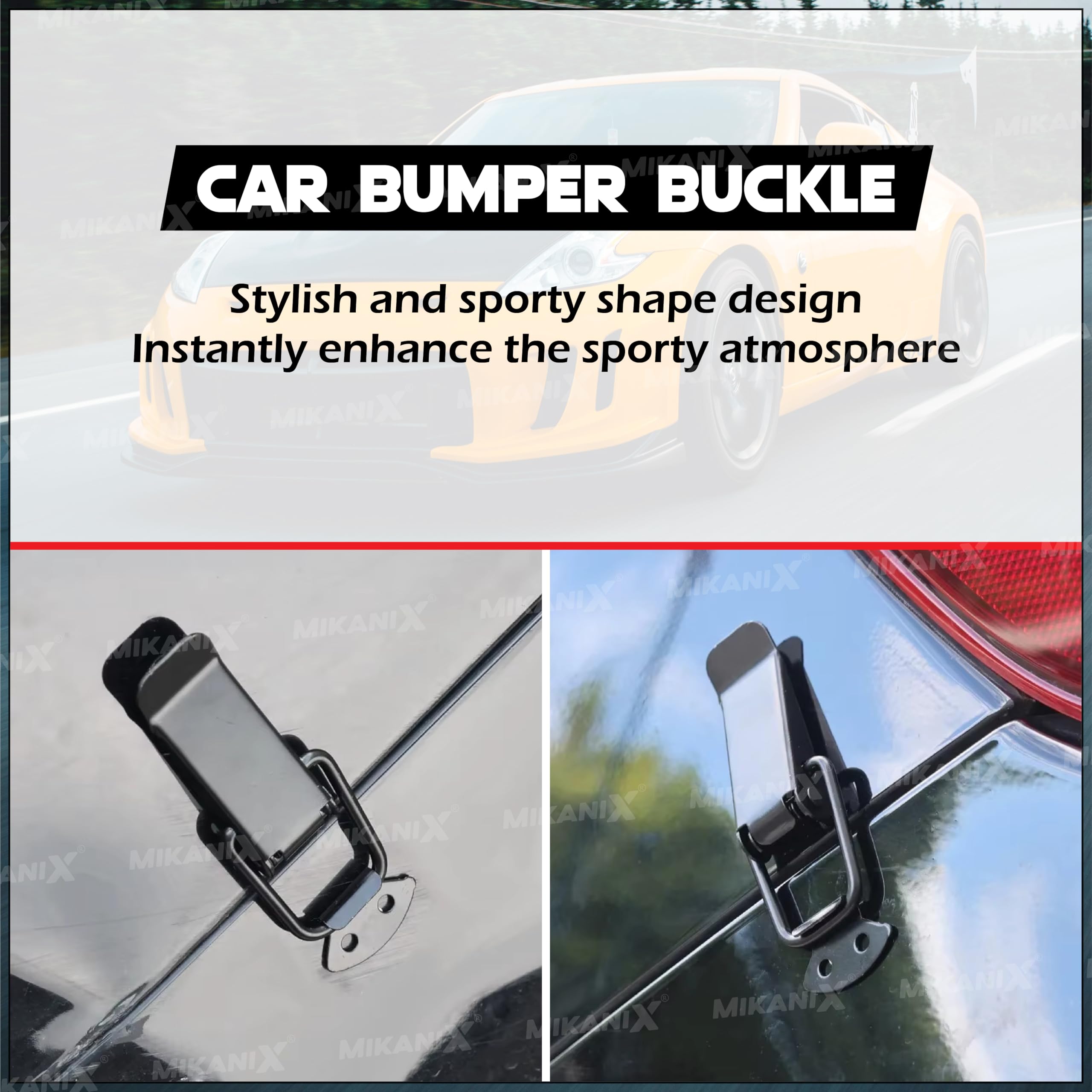 OBEROI'S TRADERS Universal Car Bumper Hook Clips | Secure Your Bumper & Fenders with Quick Release, Strong & Reliable Fastener Clips For Car, Jeep & Trucks