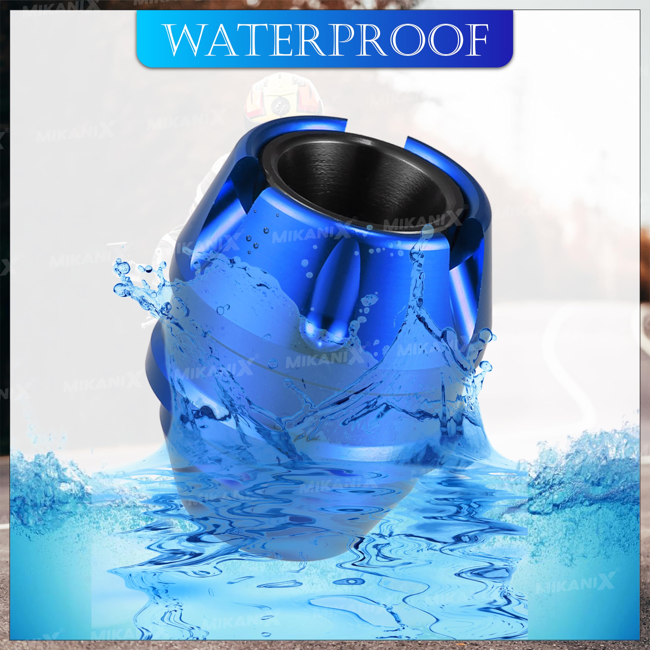 MIKANIX Universal Motorcycle Front Fork Slider | Wheel Frame Slider | Axle Protector Bike Crash Guard for All Bikes