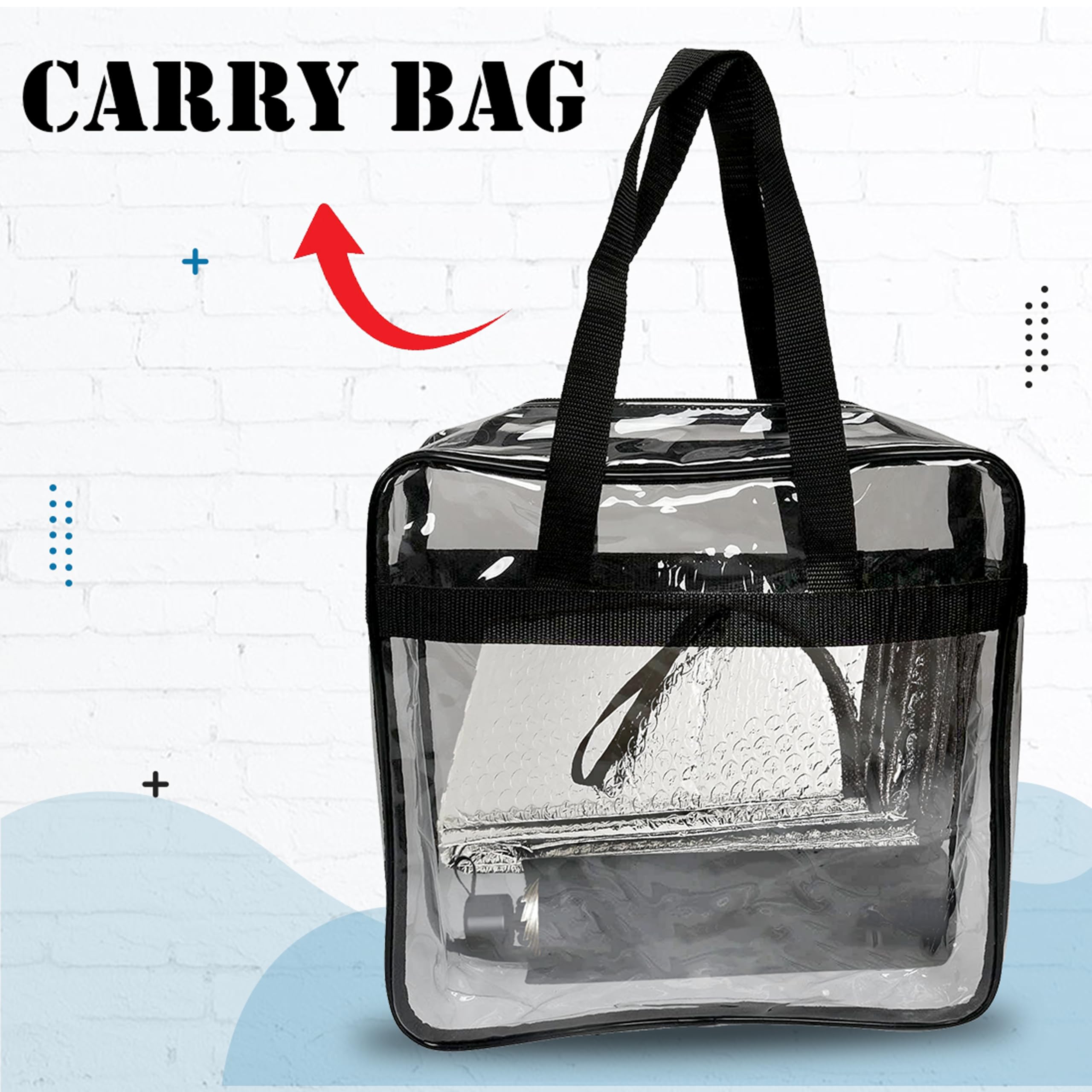 MIKANIX Car Front and Rear Windshield Sunshade, Reflective Silver Aluminium Foil & Umbrella for Windshield with Carry Bag, UV Ray Blocker, Universal for Car