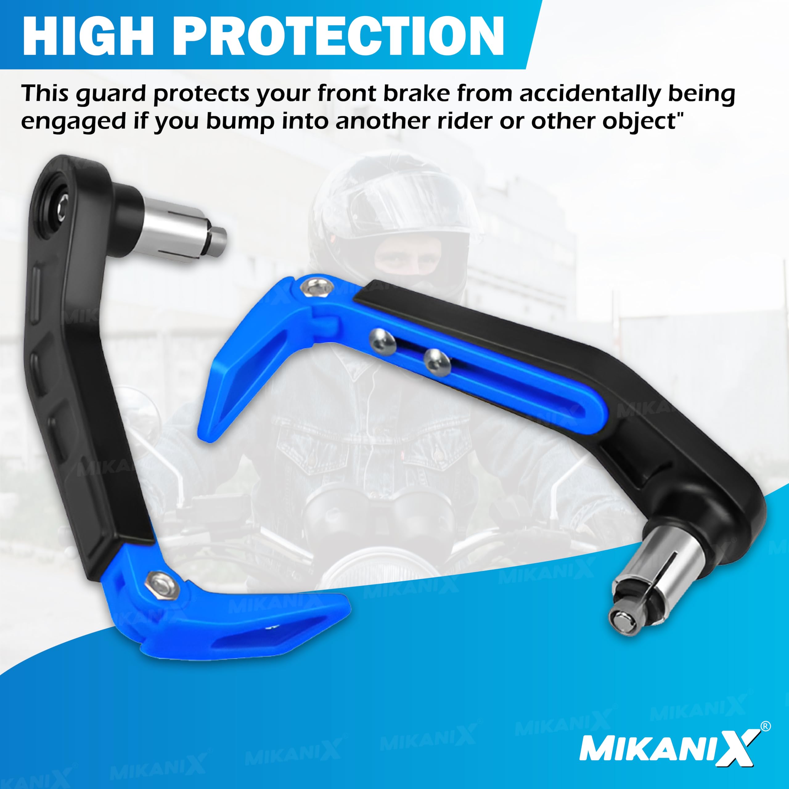 OBEROI'S TRADERS Universal and Adjustable Handlebar Brake Folding Clutch Lever Guard Compatible with All Bikes