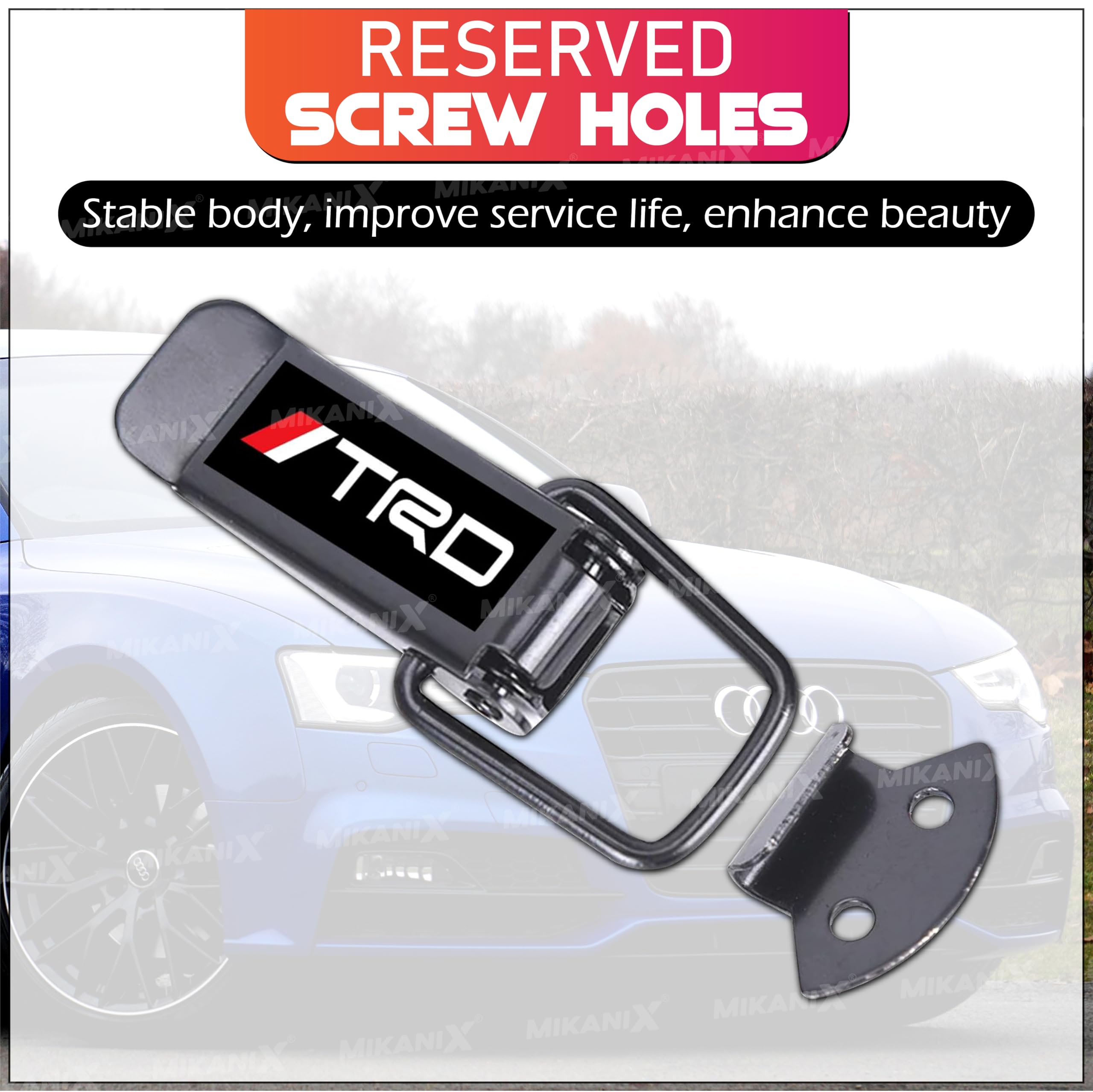 OBEROI'S TRADERS Universal Car Bumper Hook Clips | Secure Your Bumper & Fenders with Quick Release, Strong & Reliable Fastener Clips For Car, Jeep & Trucks