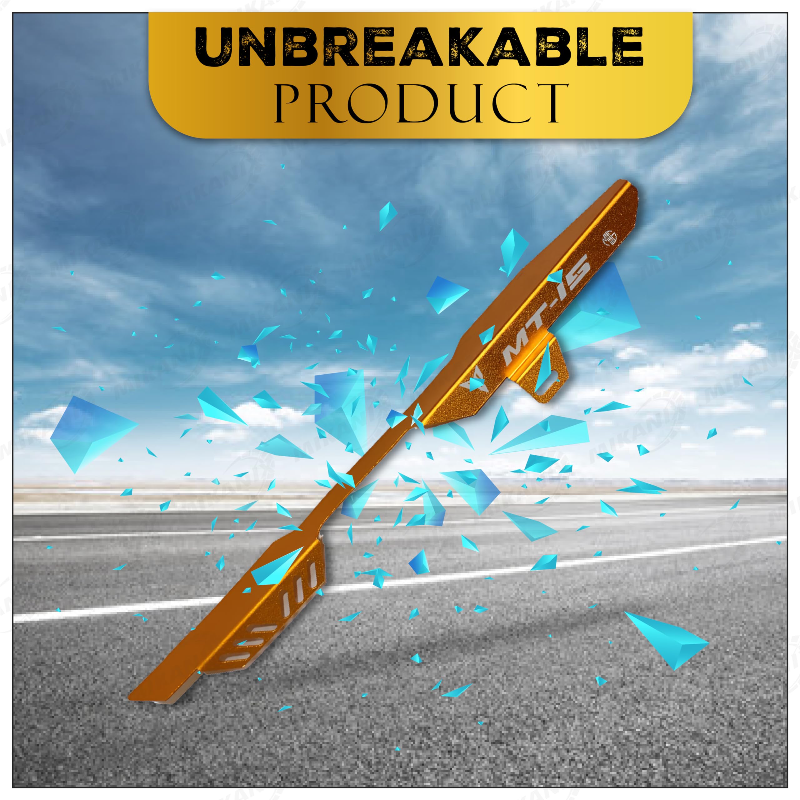 MIKANIX Bike Chain Cover/Chain Mud Protector for Yamaha R15