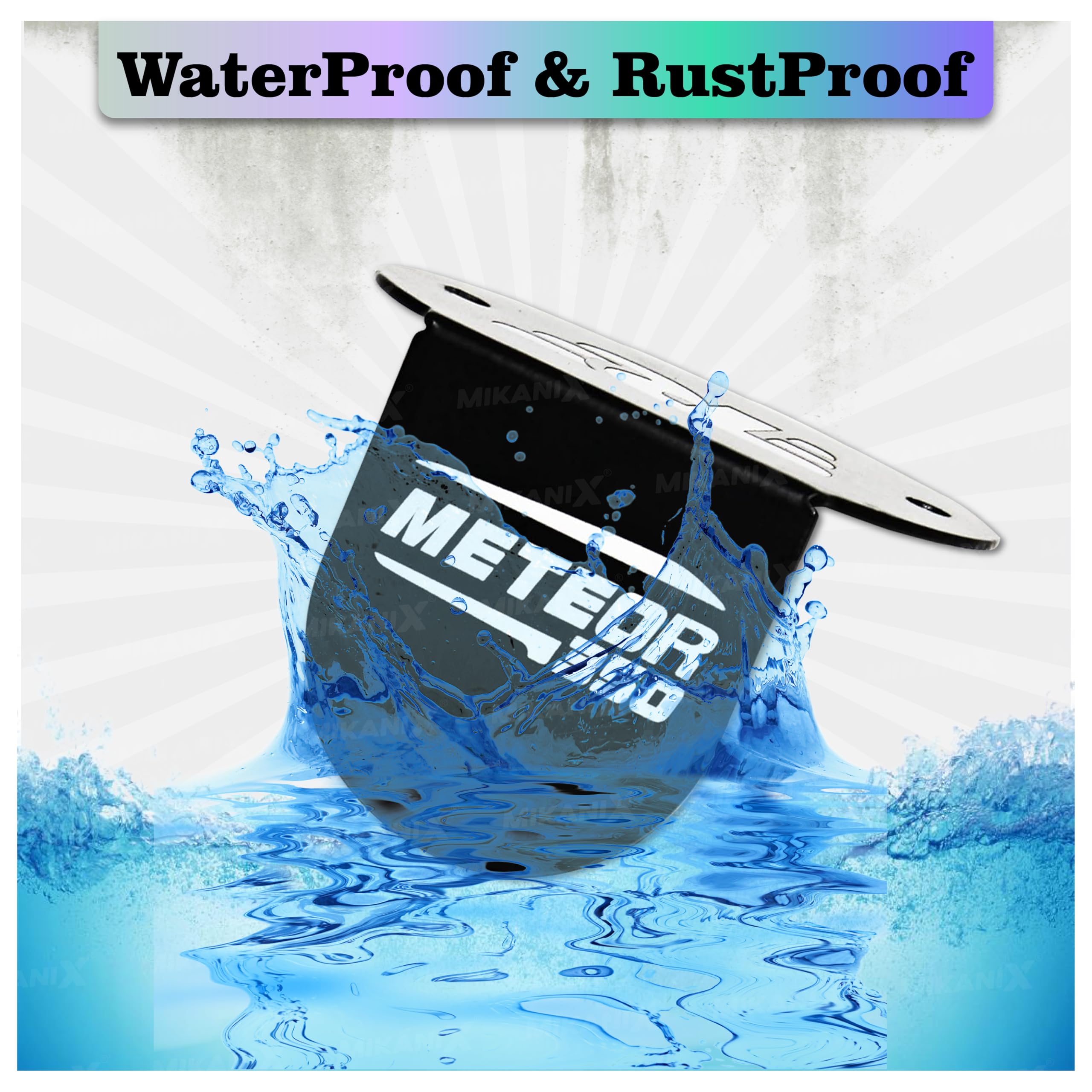 MIKANIX Stainless Steel Front Disc Brake Fluid Reservoir Oil Cap | Container Guard Protector Cover Compatible With Royal Enfield Meteor 350