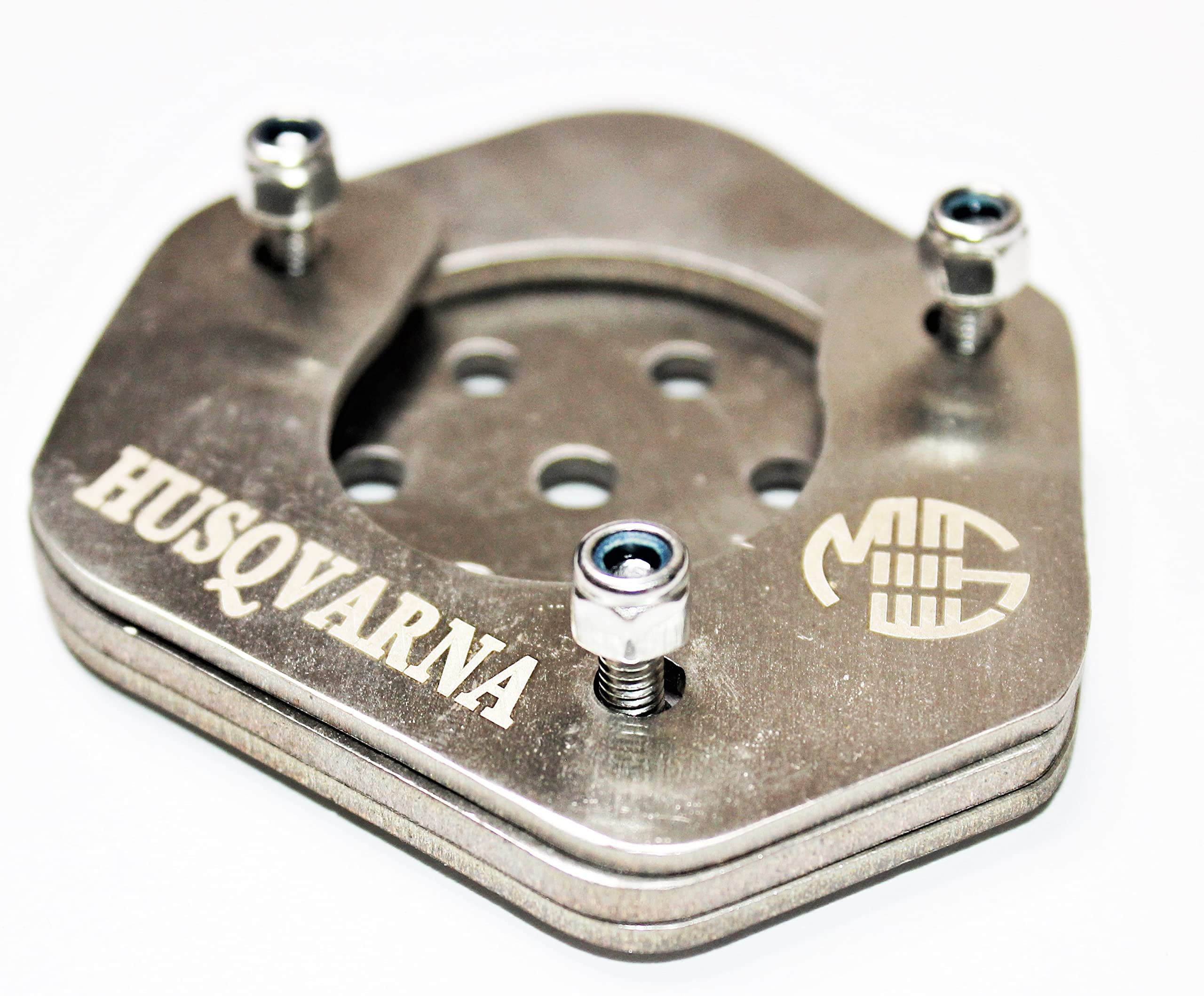 OBEROI'S TRADERS Stainless Steel Side Stand Extender Compatible with Husqvarna Svartpilen 250/ Vitpilen 250