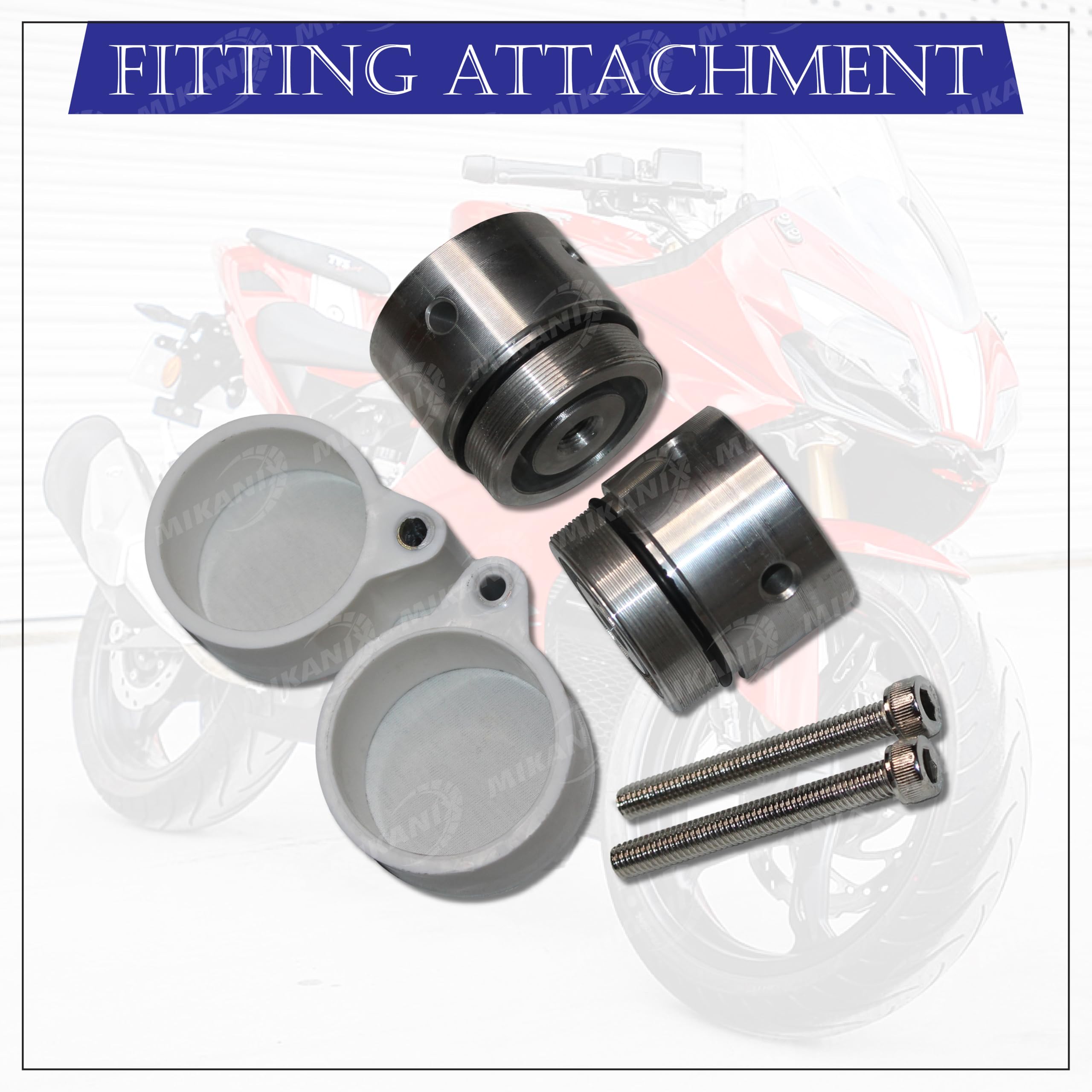 OBEROI'S TRADERS Bike Handlebar Height Riser Kit/Handle Raiser Clamp For BMW | Apache RR 310