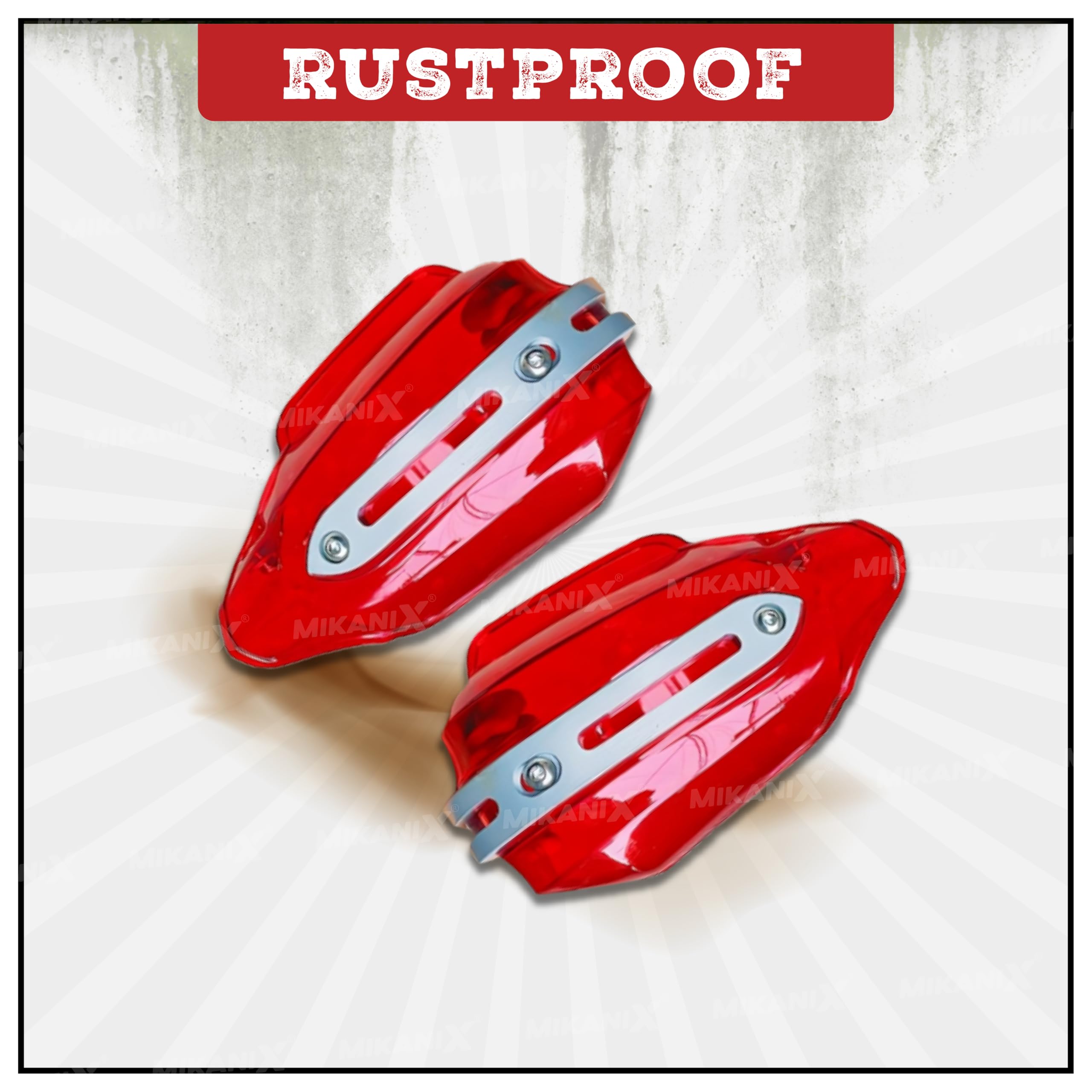 OBEROI'S TRADERS Himalayan 450 Bike Blue Hand Guard Brake | Clutch Lever Protector | Wind Deflector Handlebar Hand Guard