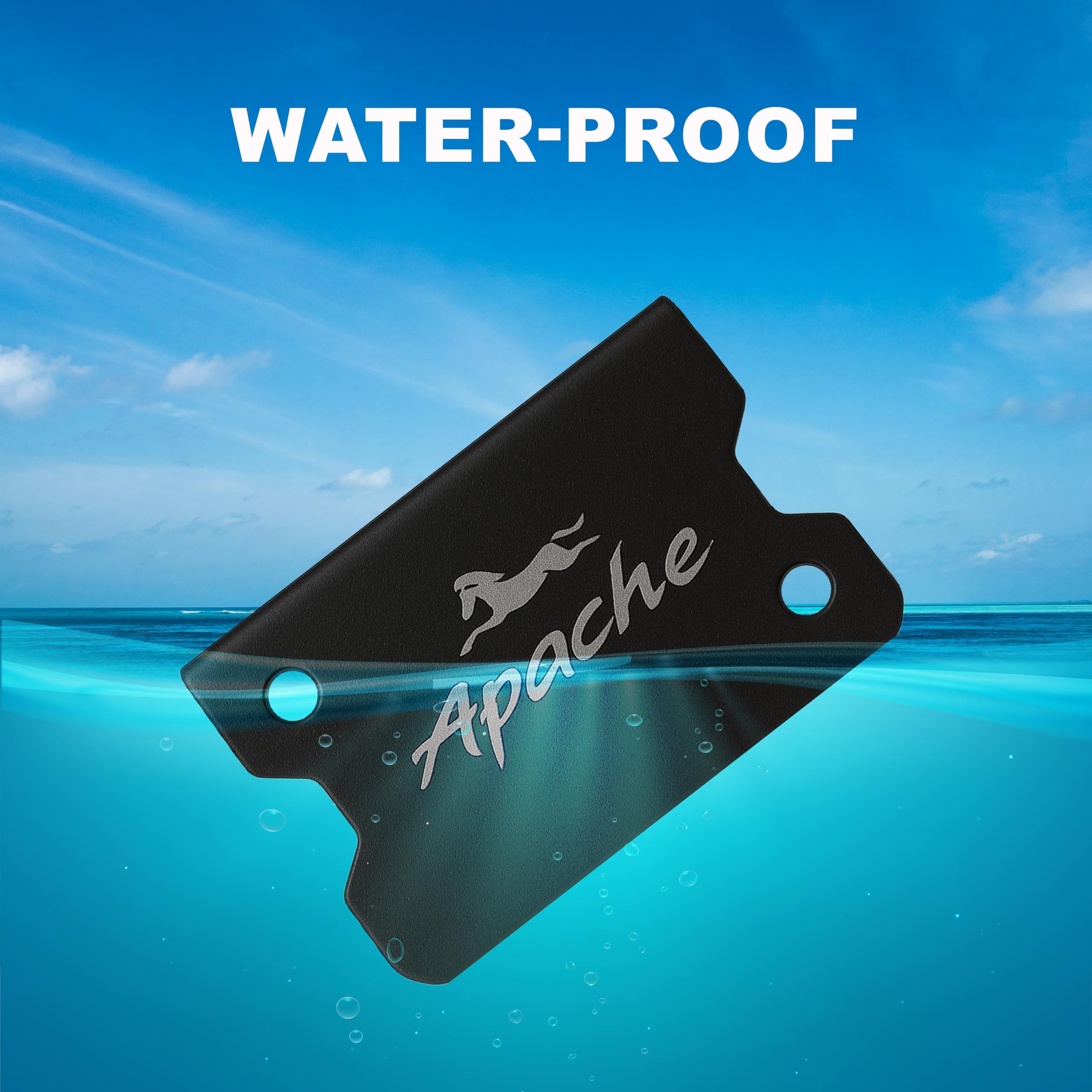 OBEROI'S TRADERS Apache RR 310 Stainless Steel Bike Front Disc Brake Fluid Reservoir Oil Cap Guard Protector Cover