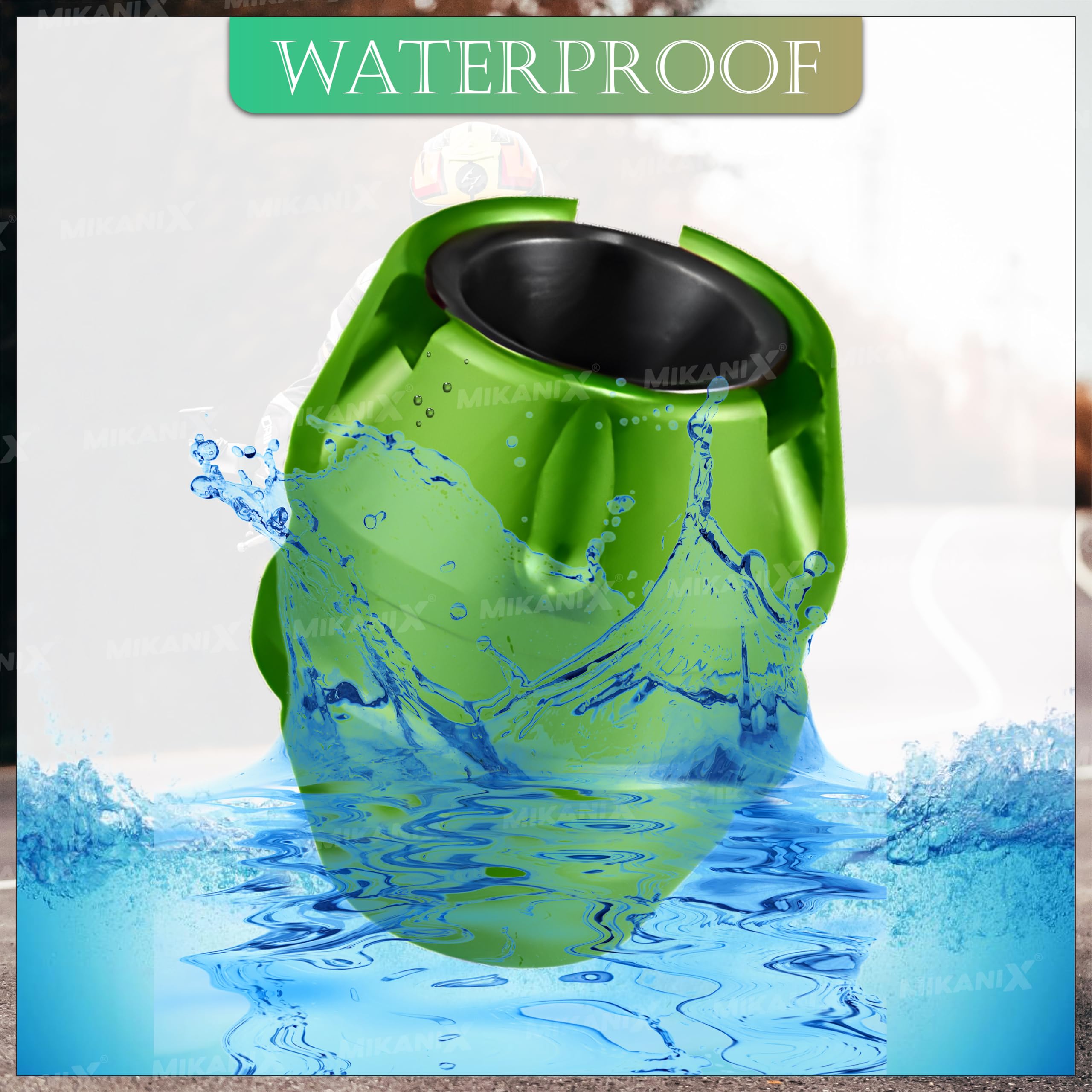 MIKANIX Universal Motorcycle Front Fork Slider | Wheel Frame Slider | Axle Protector Bike Crash Guard for All Bikes