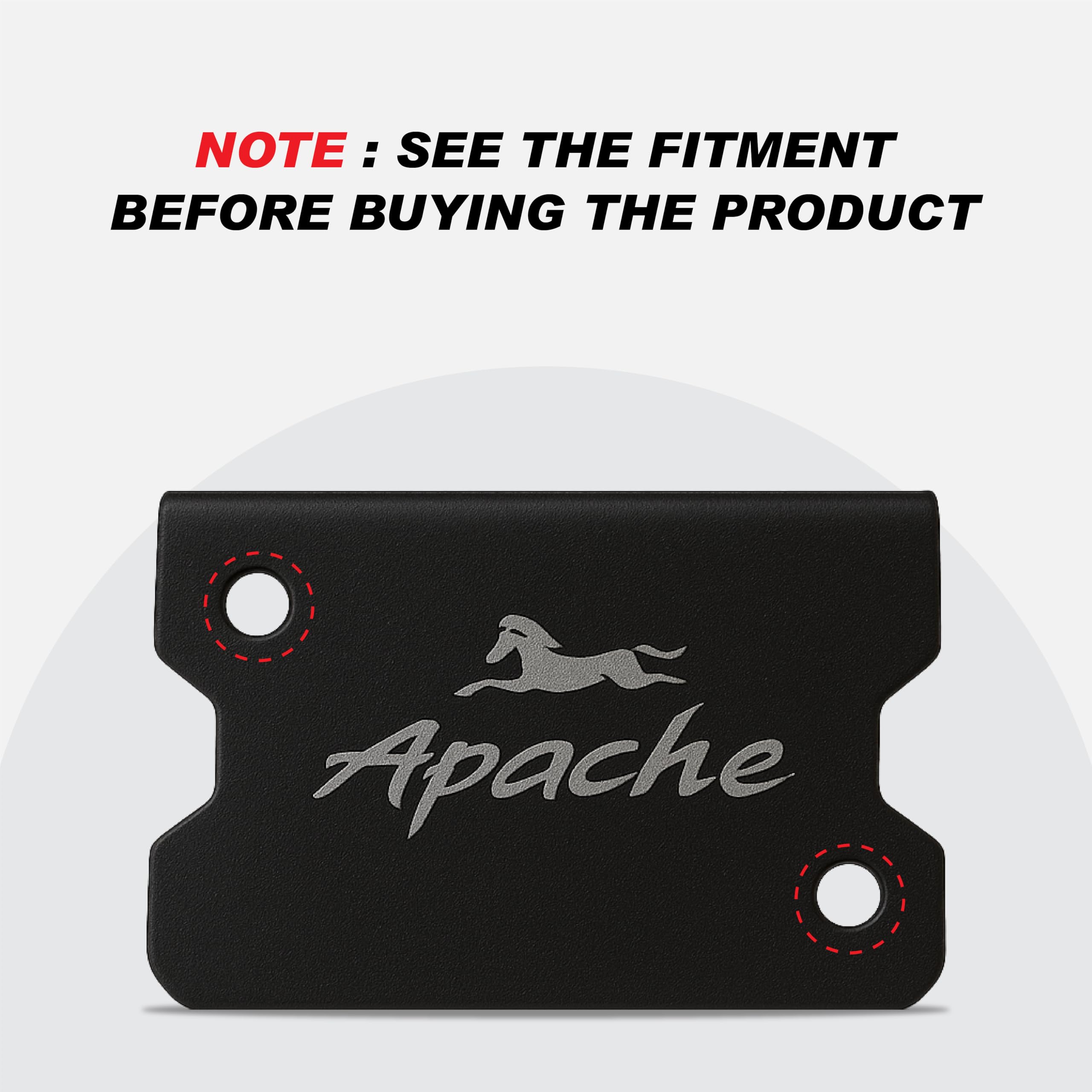 OBEROI'S TRADERS Apache RR 310 Stainless Steel Bike Front Disc Brake Fluid Reservoir Oil Cap Guard Protector Cover