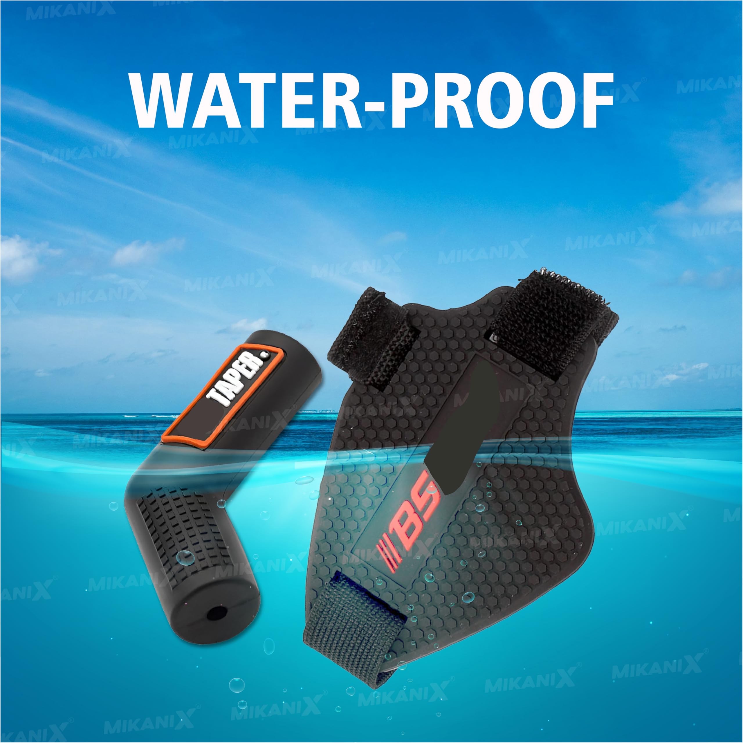 OBEROI'S TRADERS Bike Gear Shift Knob Cover with Gear Shifter Collar | Shoe Pad Protector for Universal for All Motorcycle