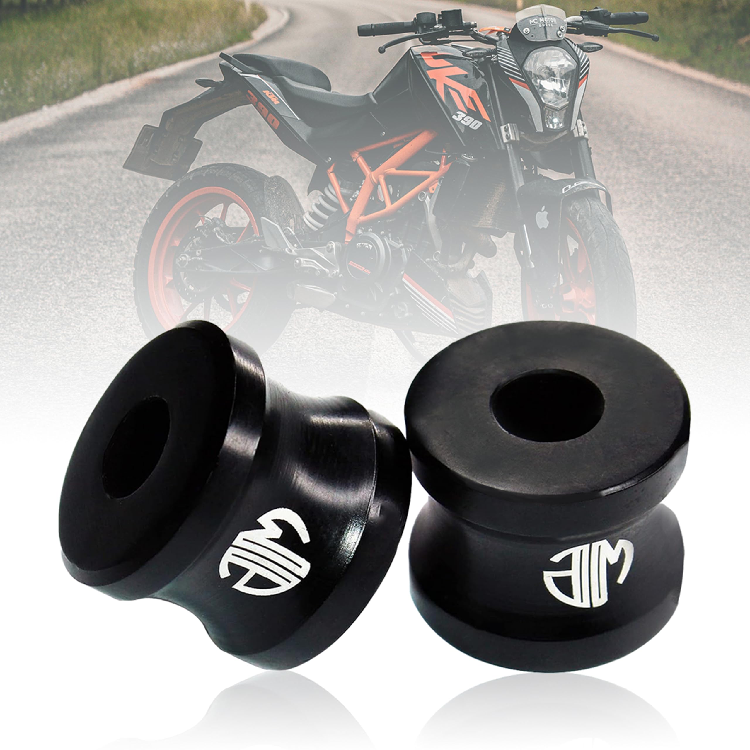 OBEROI'S TRADERS KTM Bike Handlebar Riser/Handle Height Raiser Clamps For Duke 125/200/250/390 Handlebar Riser Kit