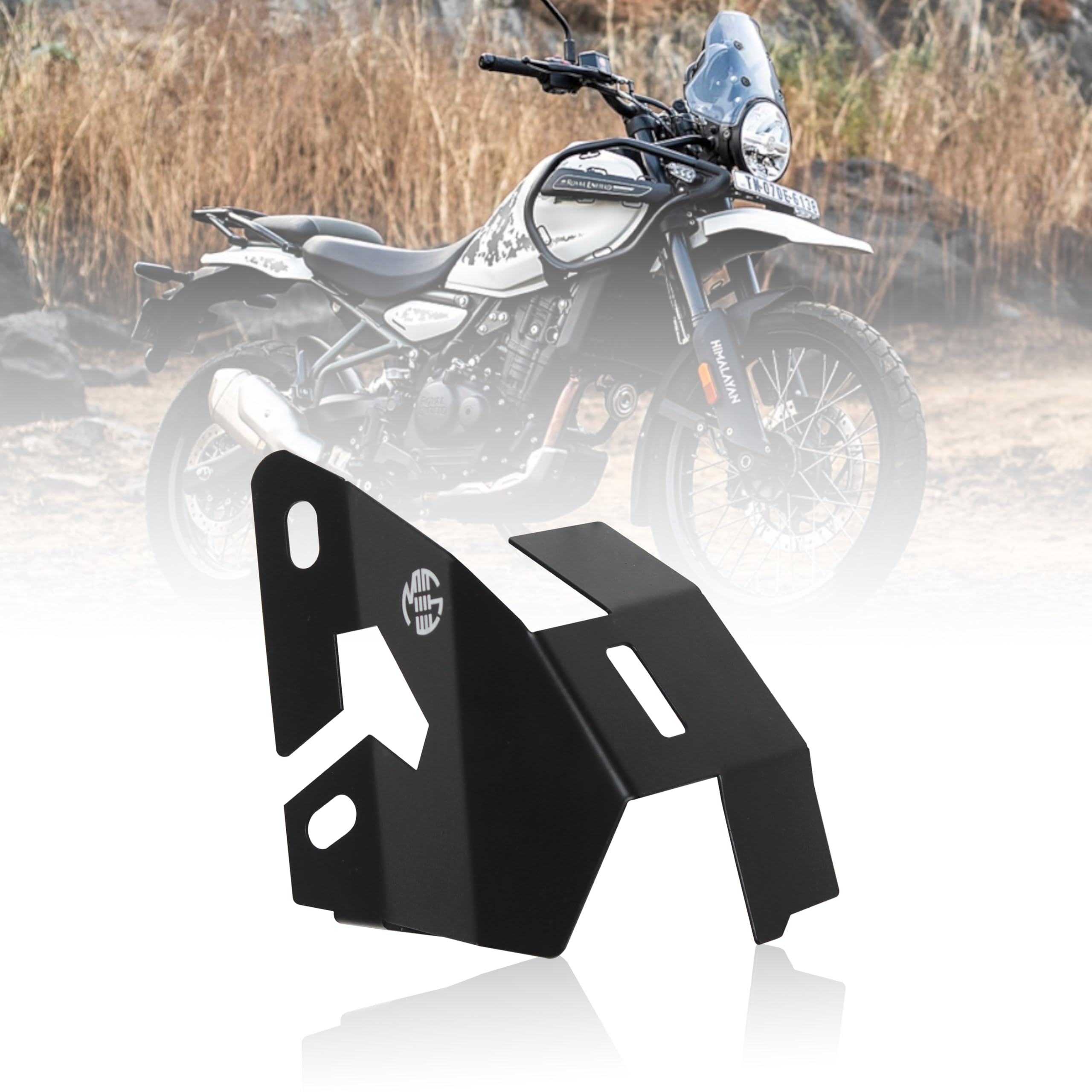 MIKANIX Front Disc Brake Caliper Guard/Disc Protector Compatible for Royal Enfield Himalayan 450