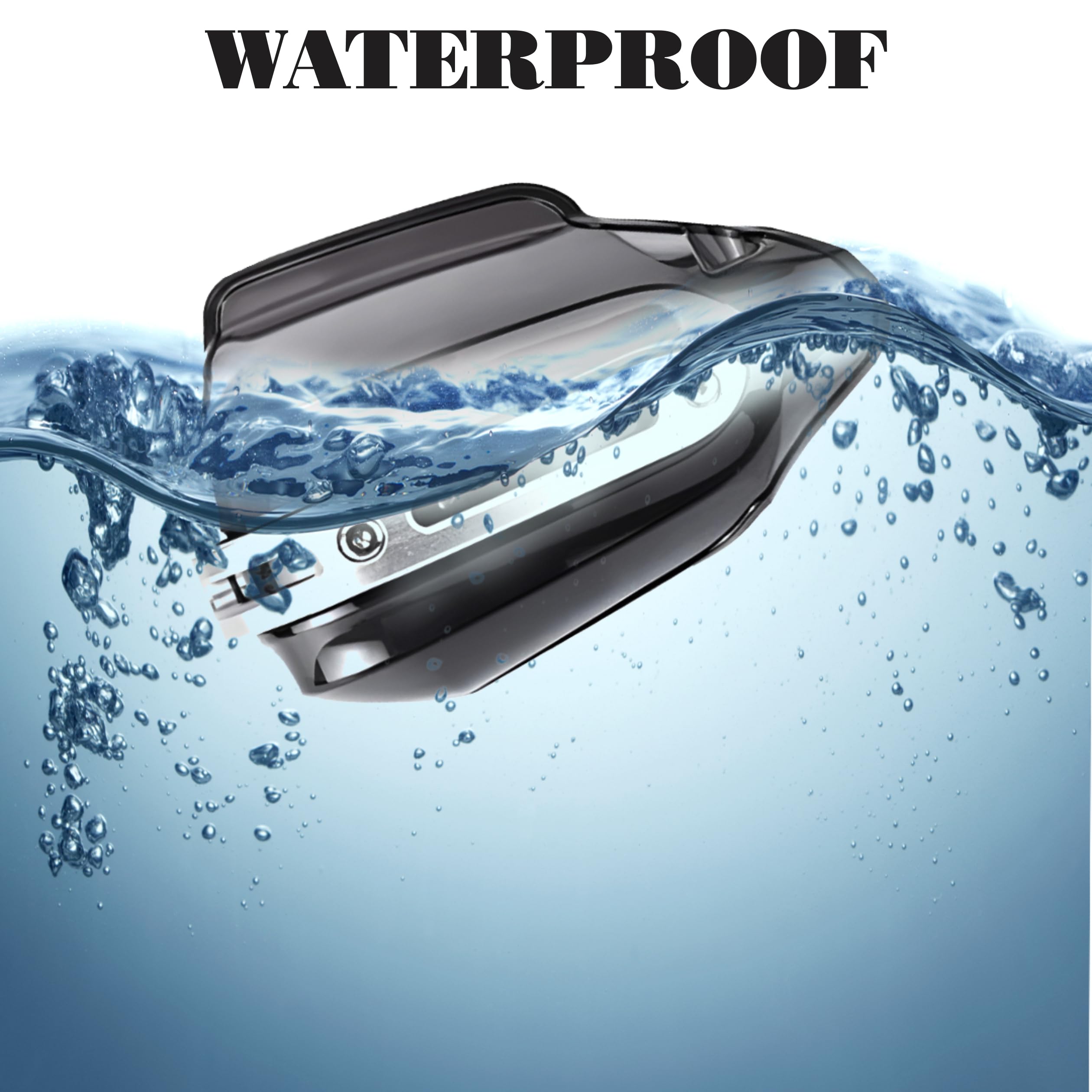 MIKANIX Plastic Universal Hand Guard Brake/Clutch Lever Guard Protector/Wind Deflector For All Bikes