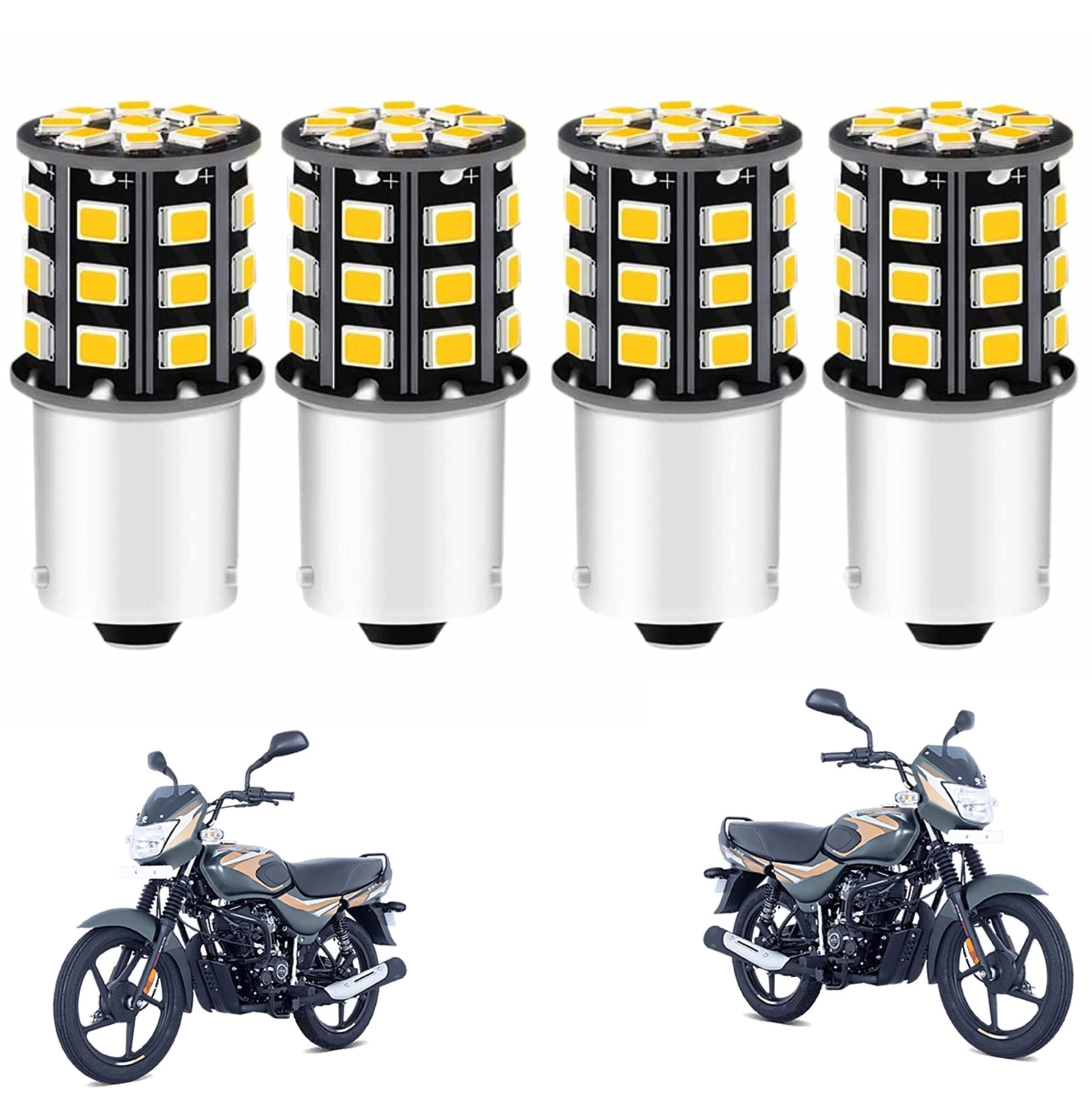 MIKANIX Super Bright 360° Reflecting LED Indicator Light Bulbs Set Of 4