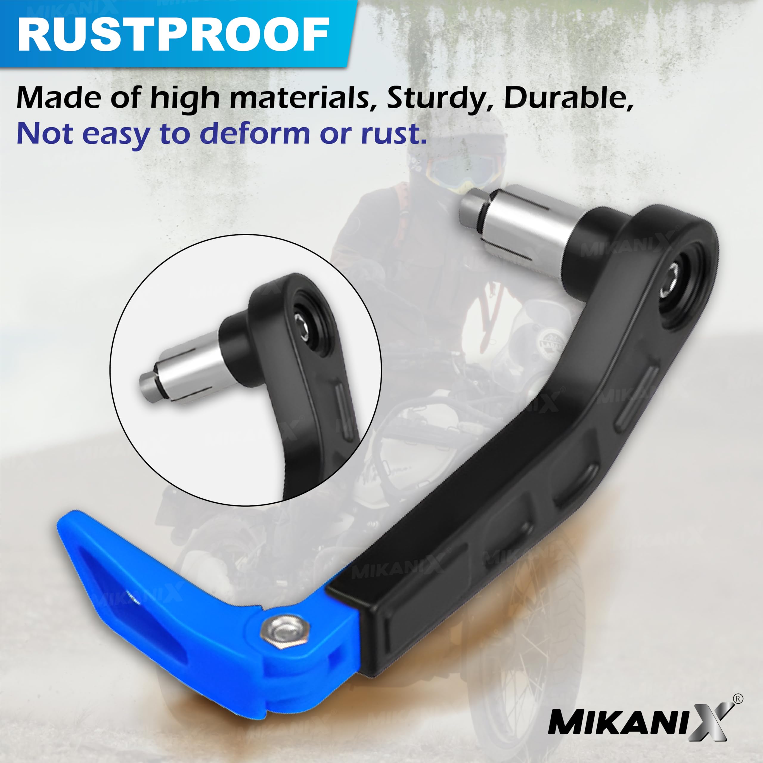 OBEROI'S TRADERS Universal and Adjustable Handlebar Brake Folding Clutch Lever Guard Compatible with All Bikes