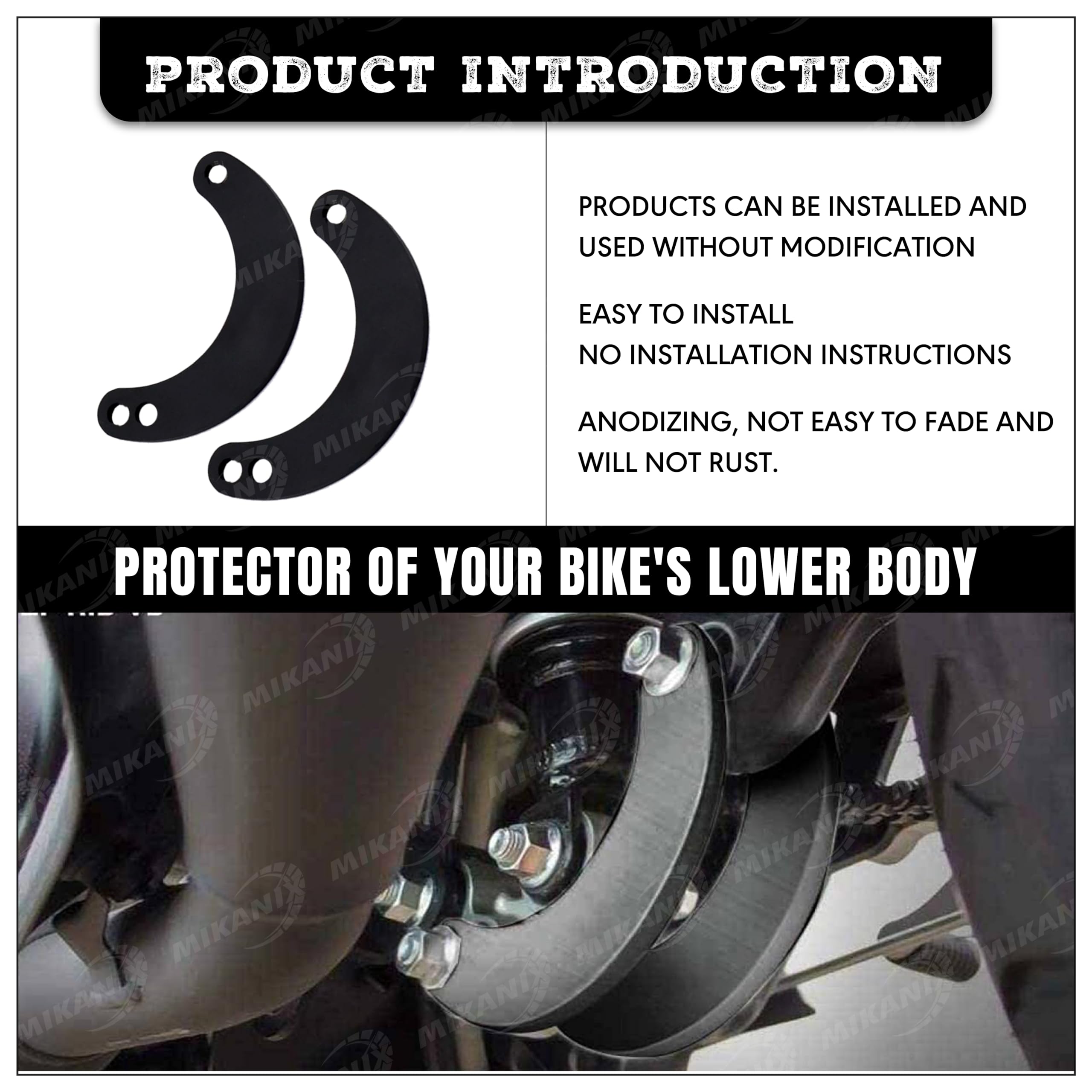MIKANIX Bike Seat Height Adjustable Lowering Kit for R15 V3 | V4 | M & MT-15 Fairing Kit
