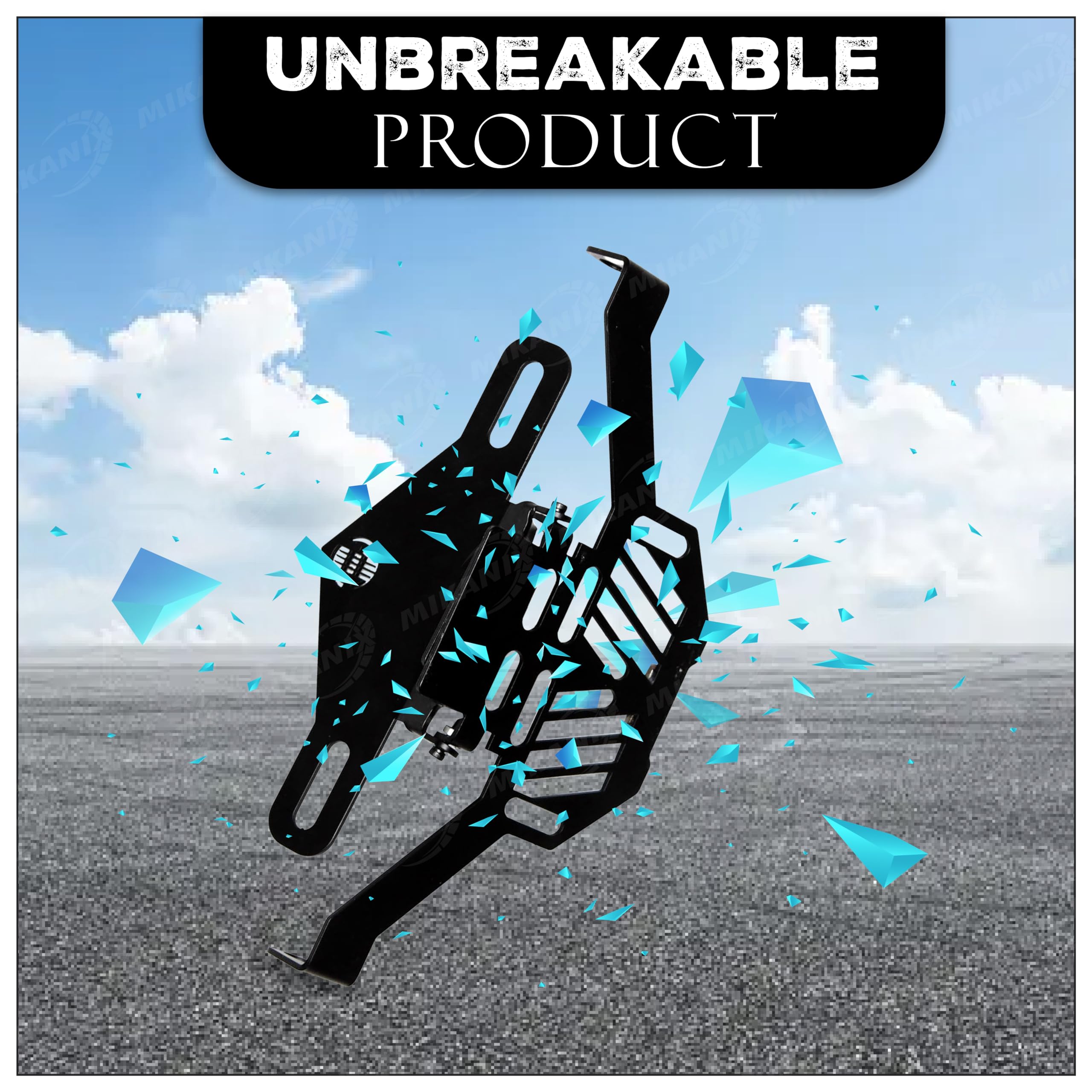 OBEROI'S TRADERS Premium Magnetic Foldable Tail Tidy Number Plate Holder for R15 V4 and R15M