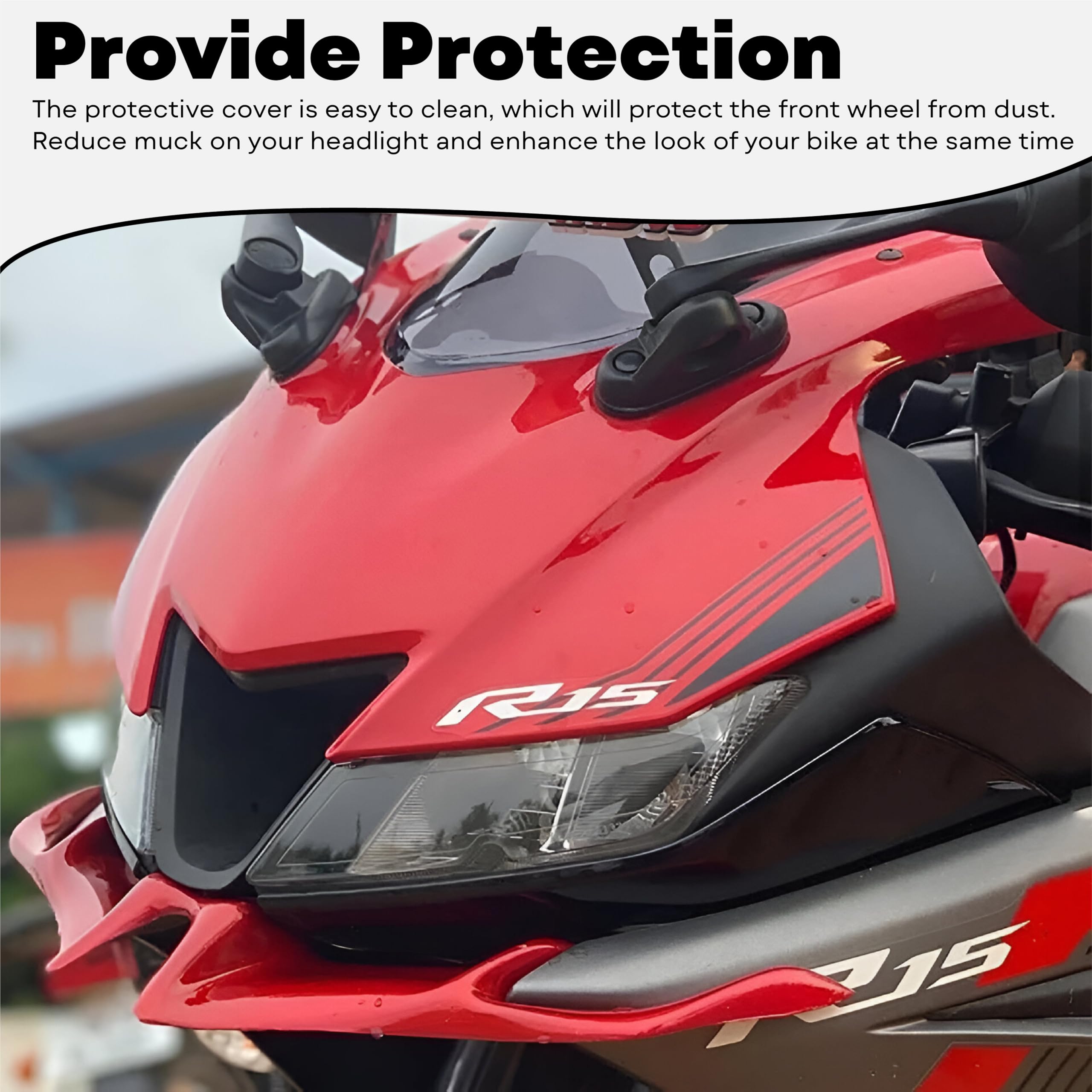 MIKANIX Flexible Large Winglet for Yamaha R15 V3