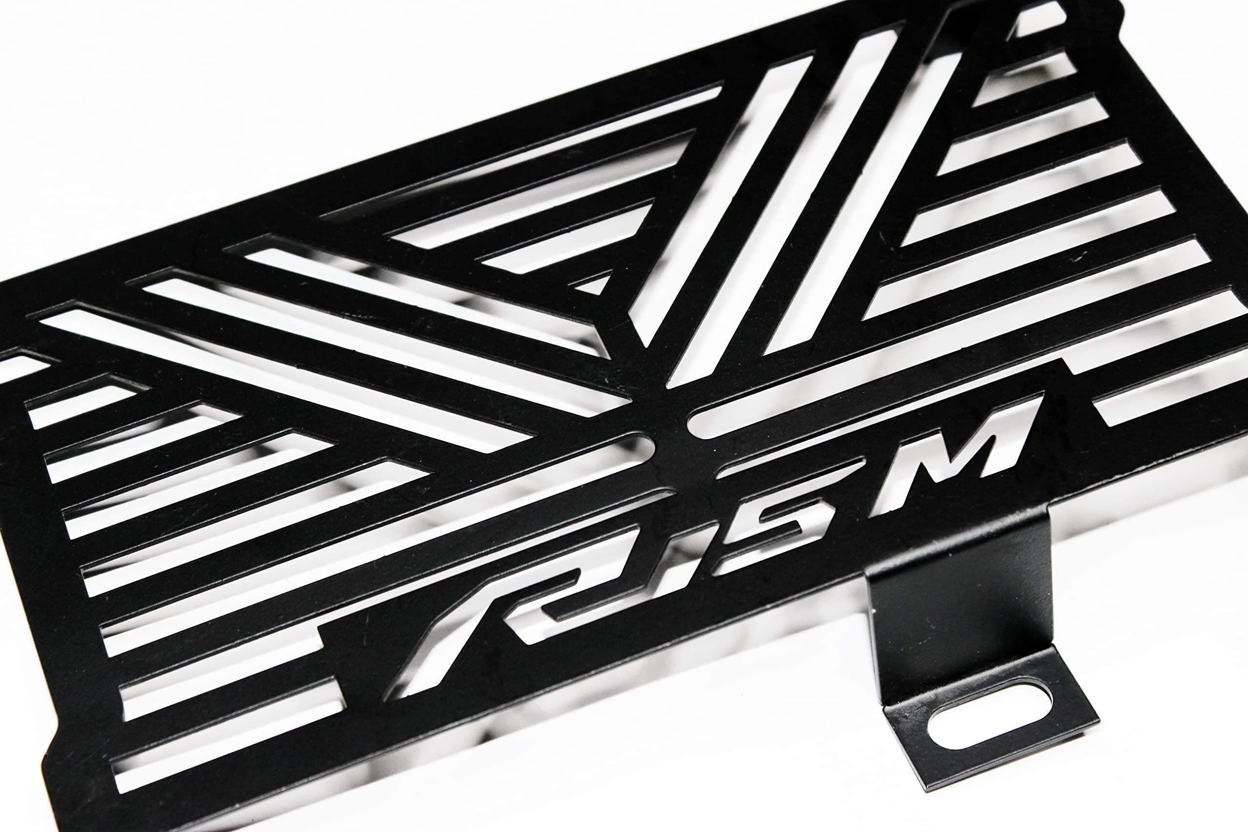 MIKANIX Premium Stainless Steel Matt Black Bike Radiator Guard Protector Grill For YAMAHA R15M