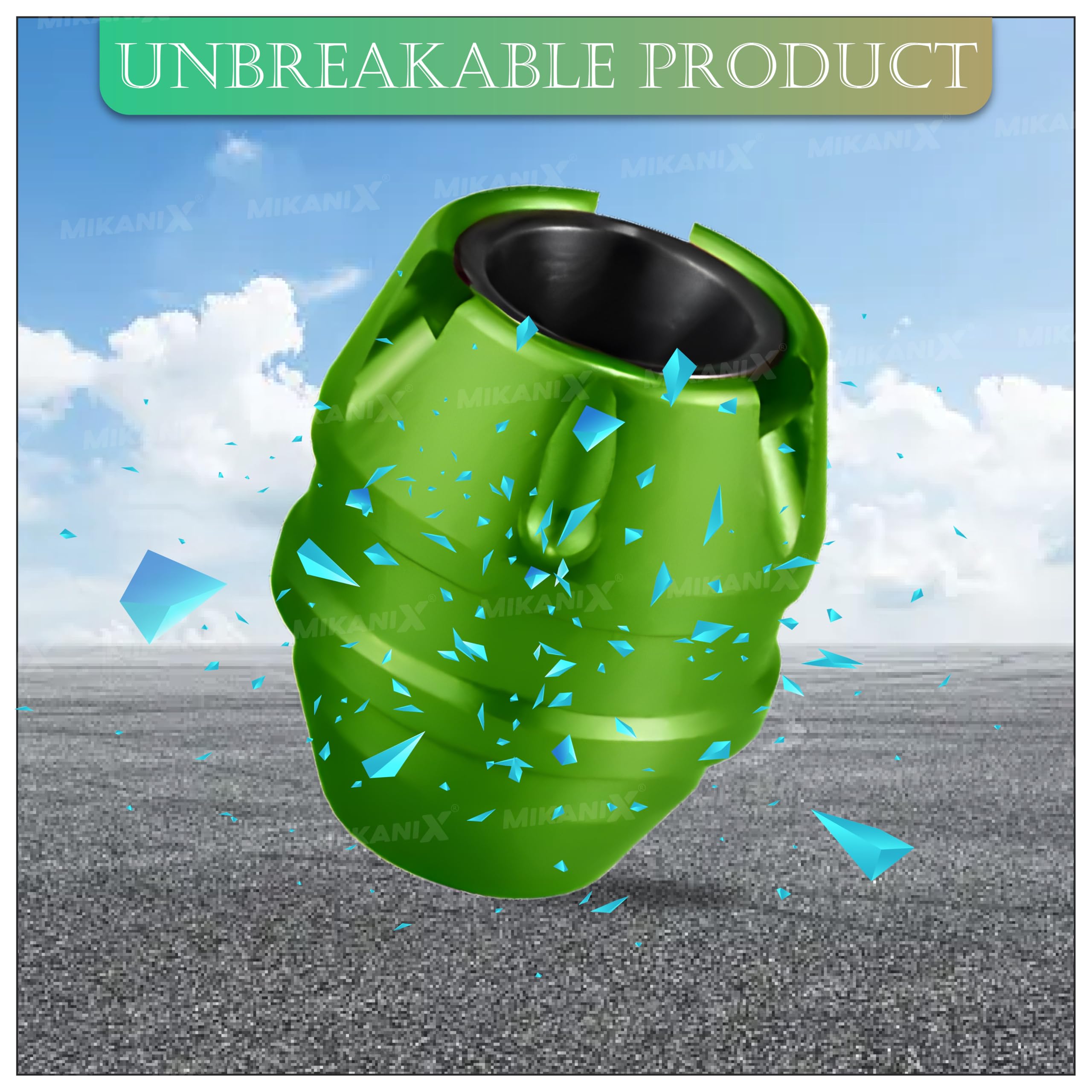 MIKANIX Universal Motorcycle Front Fork Slider | Wheel Frame Slider | Axle Protector Bike Crash Guard for All Bikes