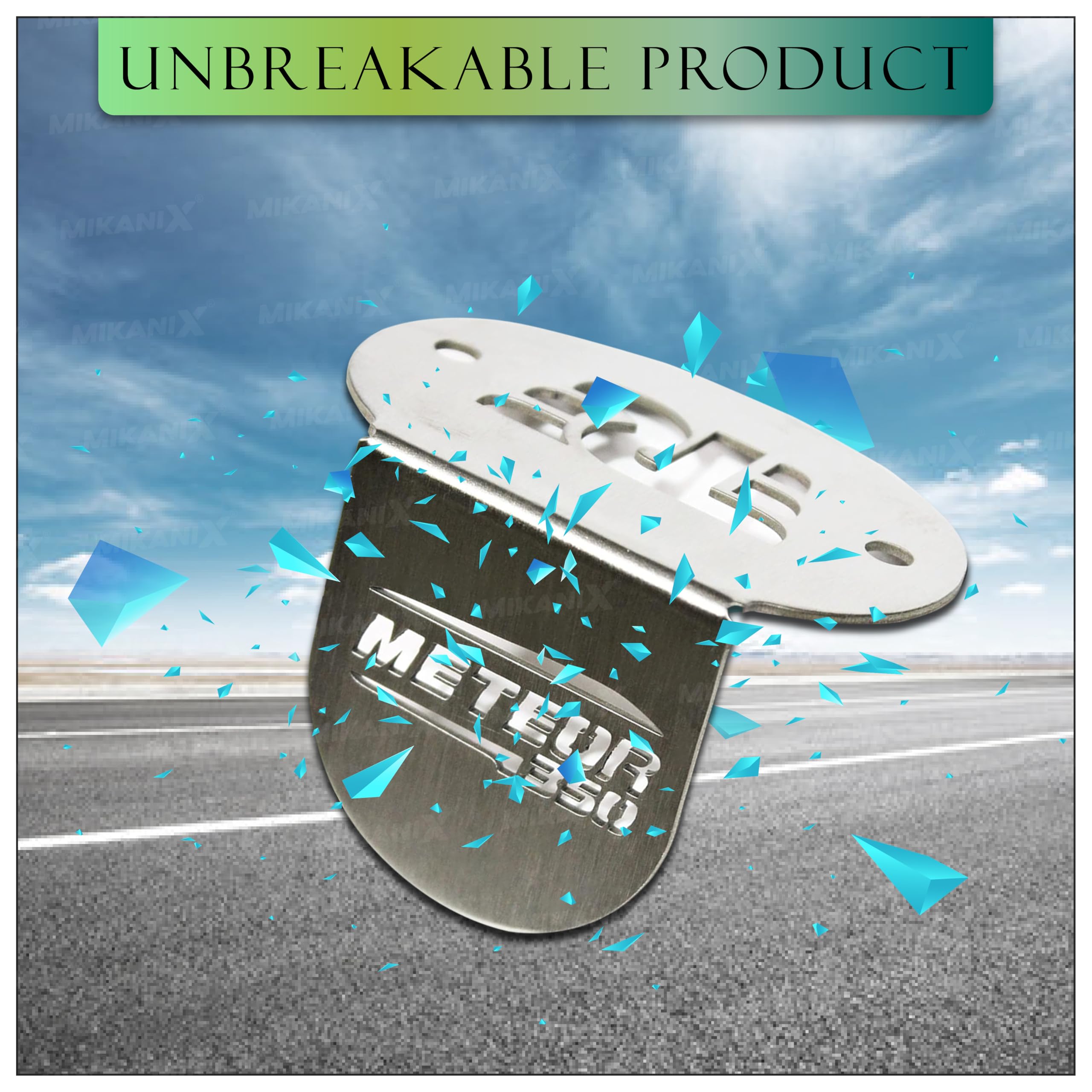 MIKANIX Front Disc Brake Fluid Reservoir Oil Cap | Container Guard Protector Cover Compatible with Royal Enfield Meteor 350