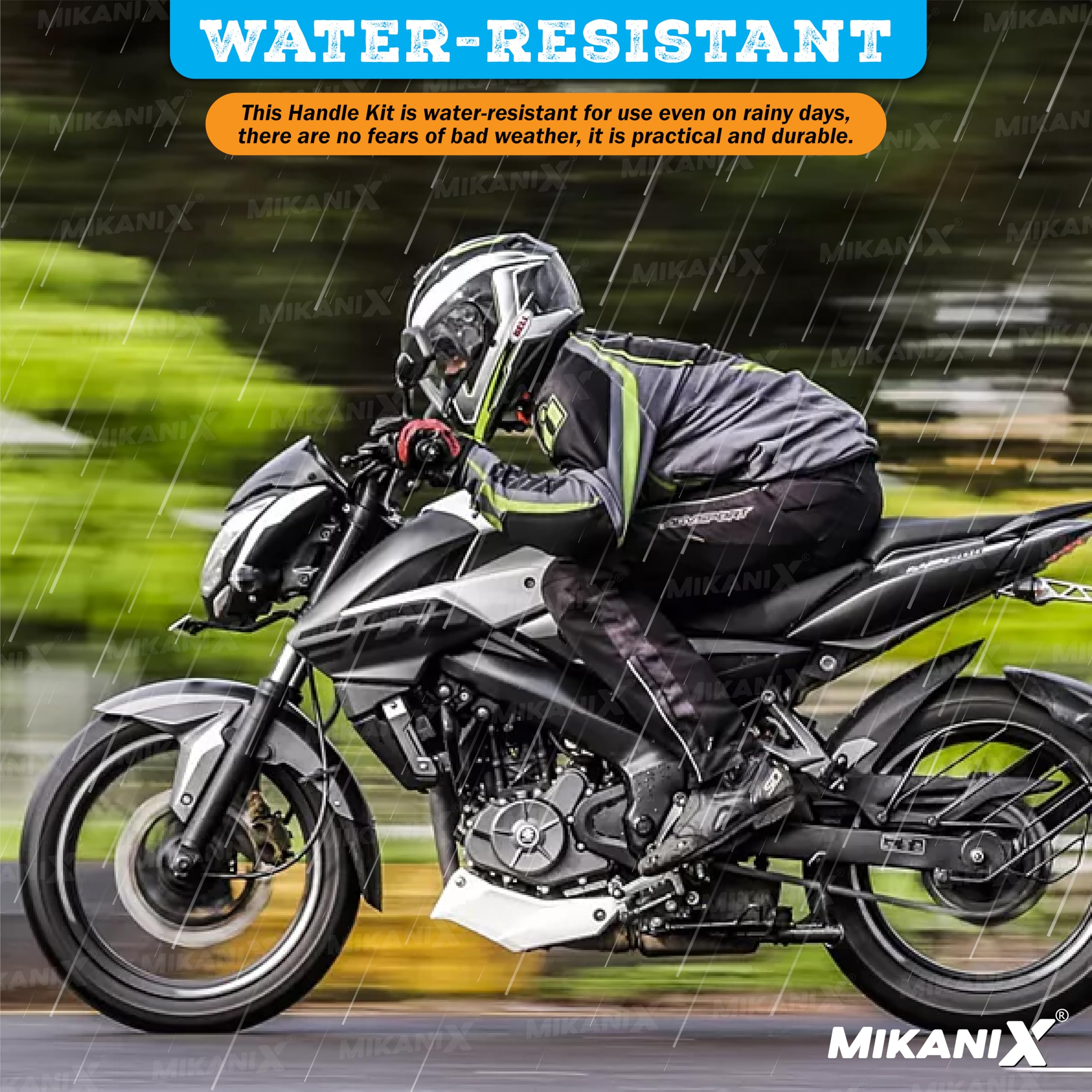 OBEROI'S TRADERS Pulsar NS 200 Handle Riser/Raiser Handlebar Height Riser Clamp Kit Compatible For Bajaj Pulsar NS 200