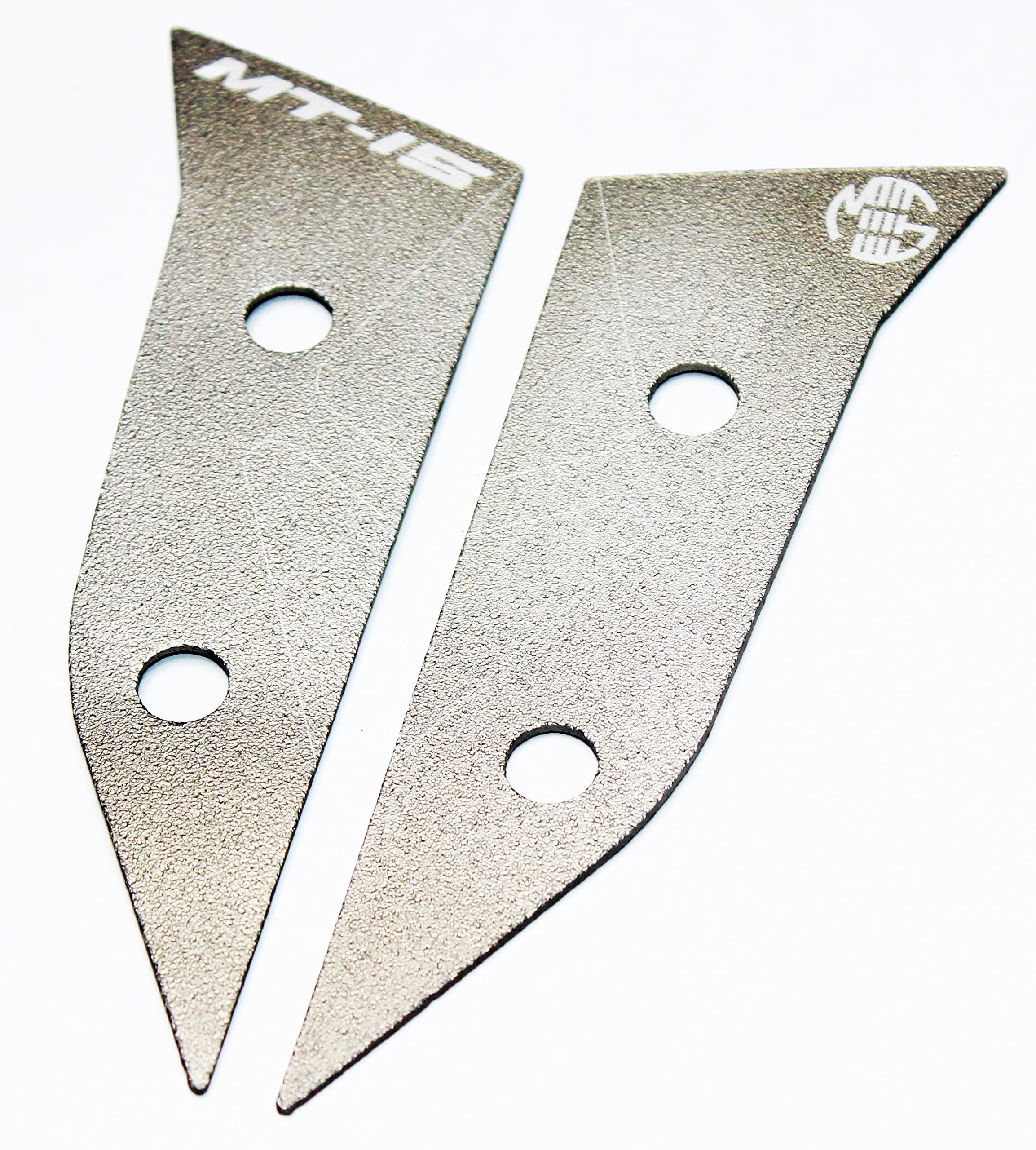 Mikanix Premium Set of 2 Front Body Cover for Yamaha MT-15 (Silver)