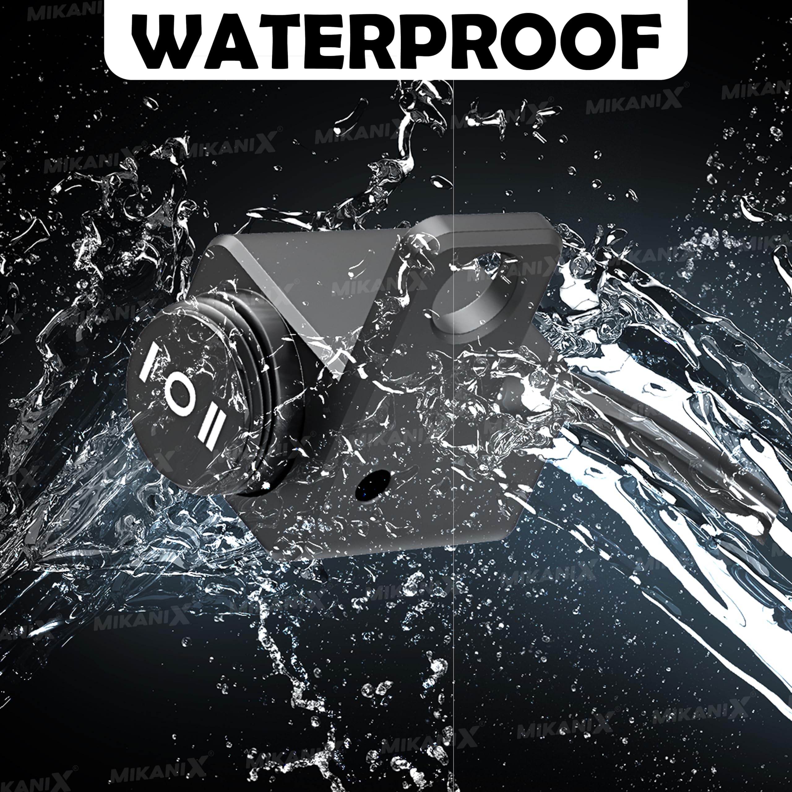 OBEROI'S TRADERS Universal York Fitting Switch Multi-Function | 3 Mode Way Handlebar Switch | ON-OFF-ON Button For Headlight, Fog Light & Bar Lights for All Bikes and Scooter