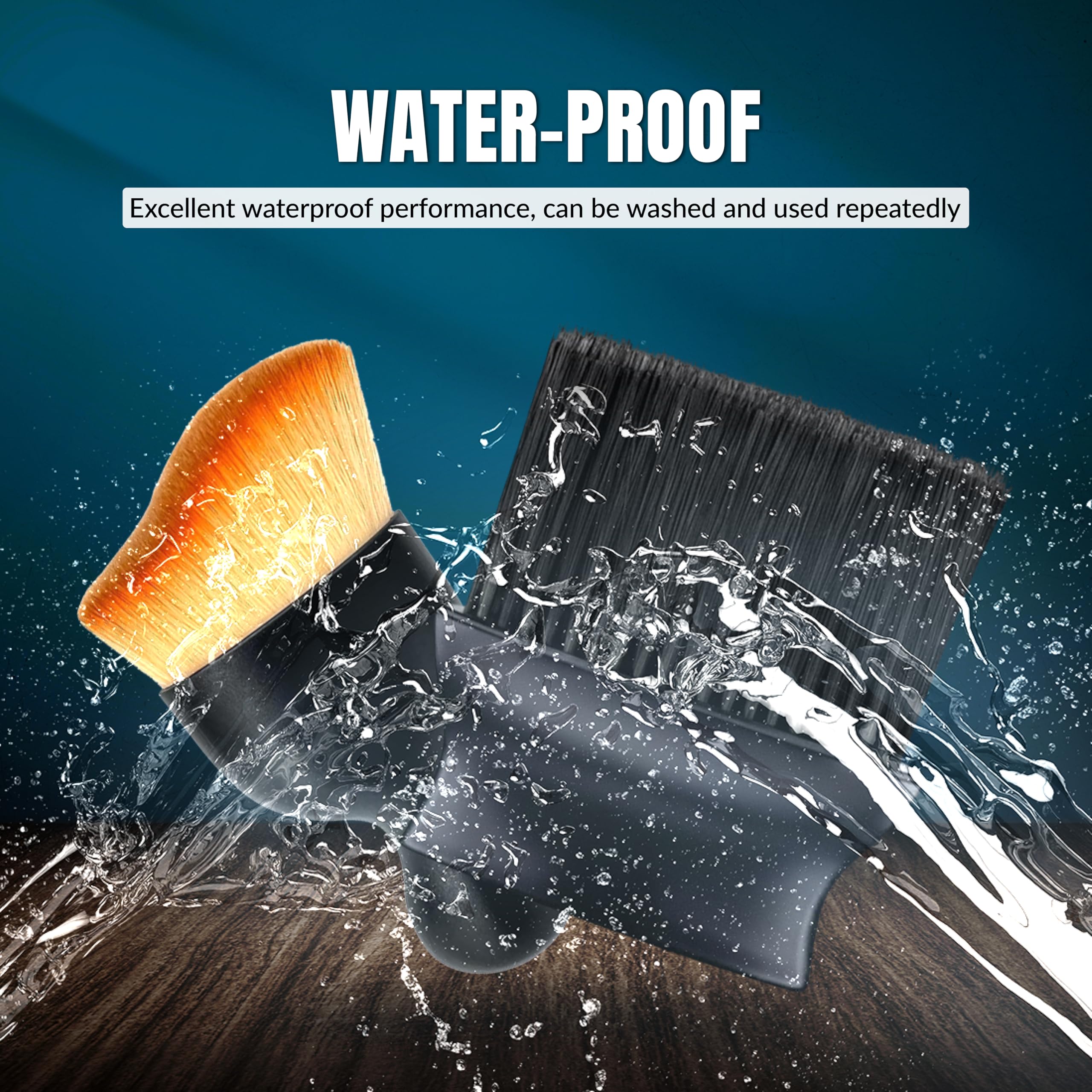 OBEROI'S TRADERS Car Interior Cleaning Brush Kit | Soft Detailing Brush & AC Vent Cleaning Brush | Scratch-Free, Lint-Free, Durable Multipurpose Cleaning Tool for Car, Bike, Dashboard & Home Use