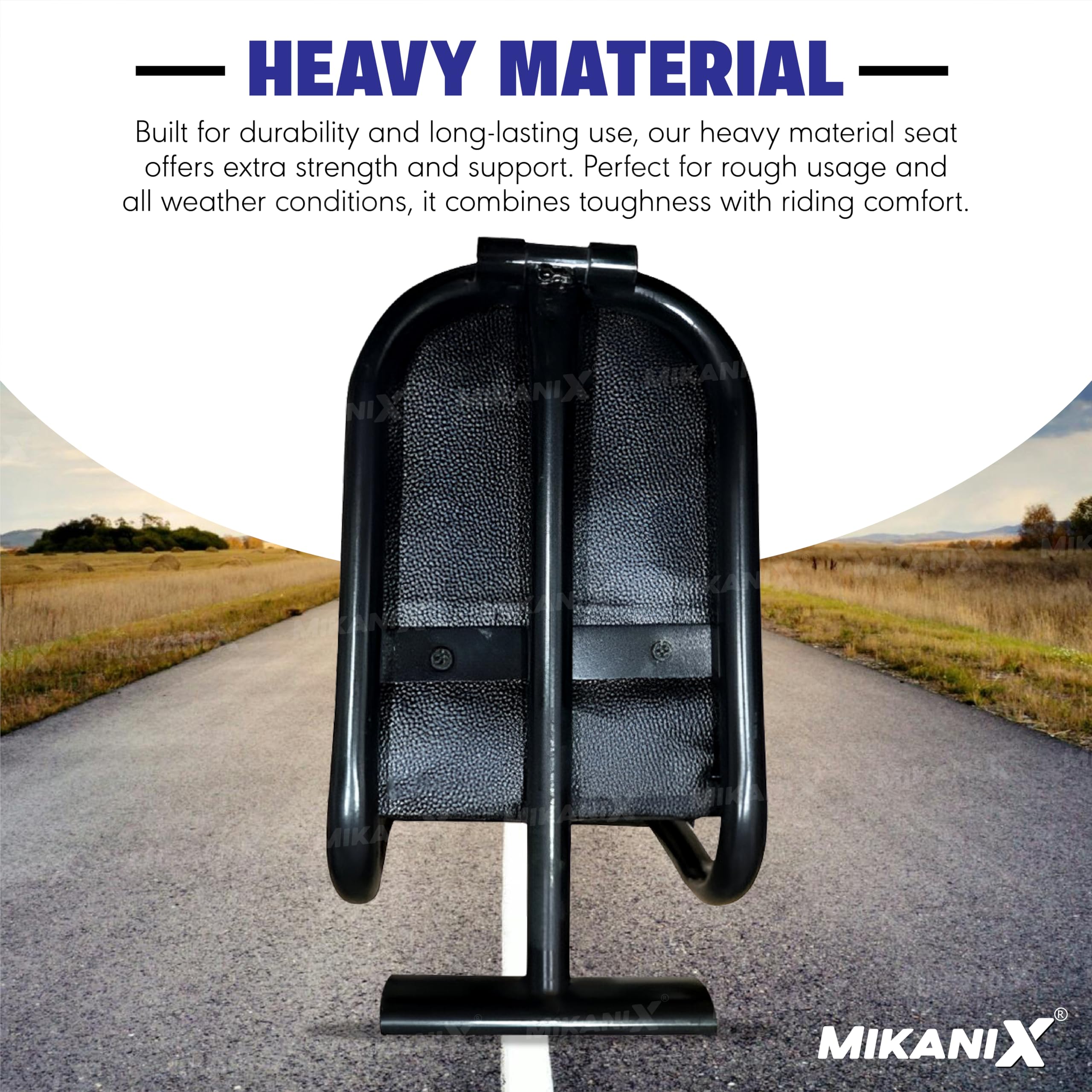 Mikanix Baby Seat for Scooty | Foldable | Safety & Comfort Ride for Aerox 155 STD and Aerox 155 S