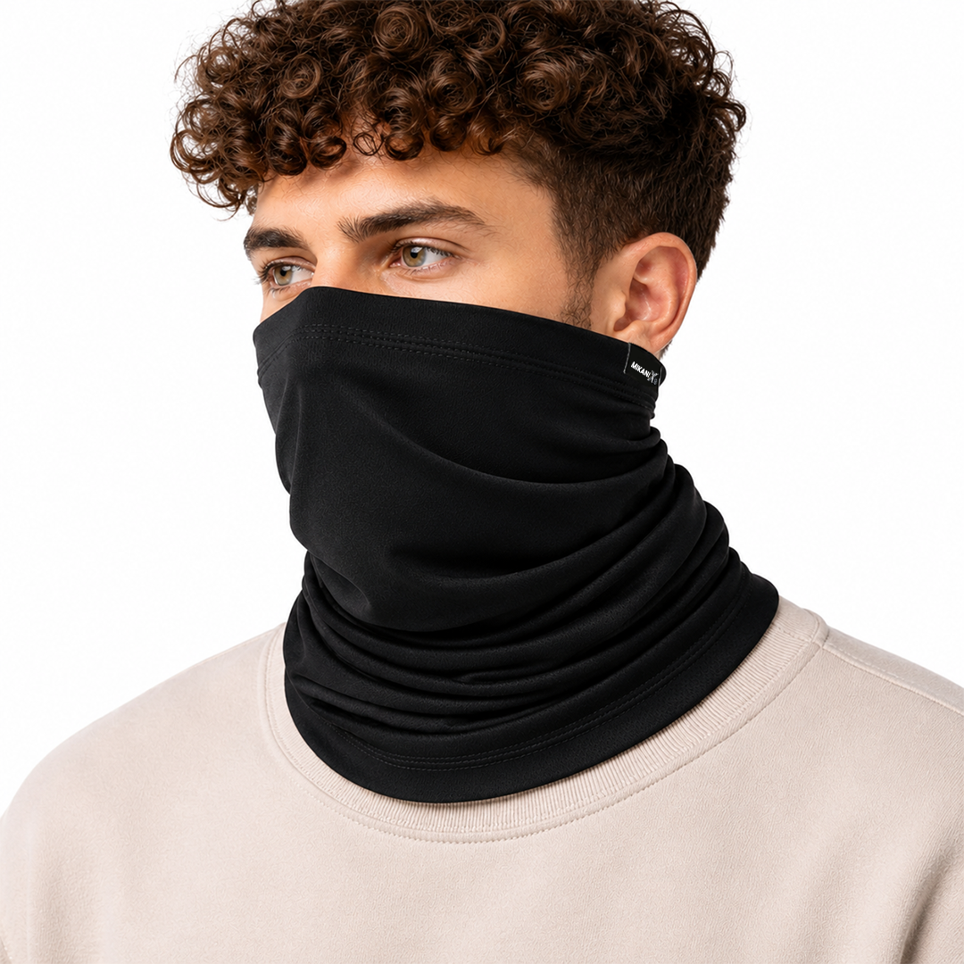 Mikanix Unisex Bamboo Bandana | Face Mask | Head Wrap | Neck Scarf | Super Soft, Odour-free & Breathable Multipurpose Use Head, Face, Neck Cover Mask for Men and Women