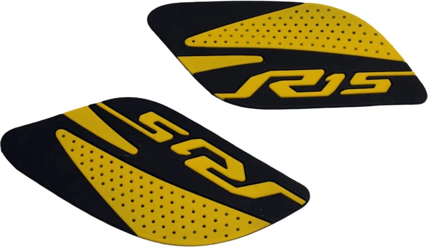 BRXR Anti-Slip Silicone Tank Pad/Thigh Pad Knee Grip Protector Sticker for R15 V4 Bike Tank Pad