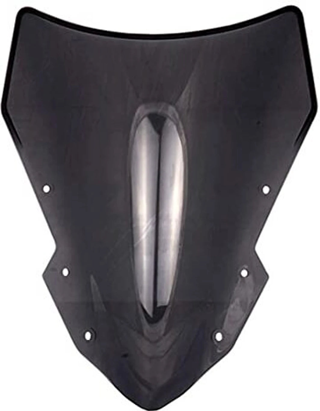 BRXR Motorcycle Headlight Visor Glass Windscreen Wind Deflector Fit For All Bike Bike Windshield