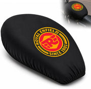 MIKANIX Royal Enfield Bike Tank Cover | Fuel Tank Protector | Premium Nylon | Black Strap Royal Enfield Universal For Bike Bike Tank Cover
